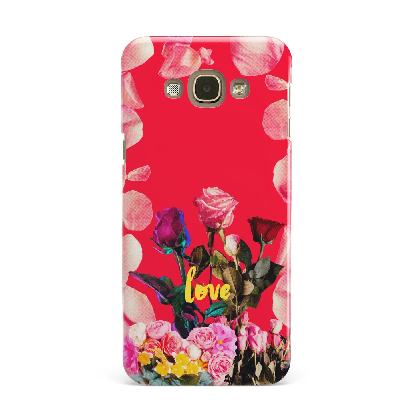 Retro Floral Valentine Samsung Galaxy A8 Case