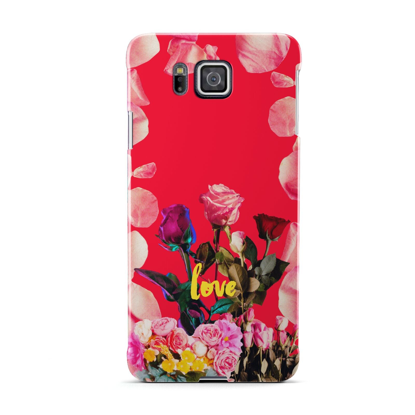 Retro Floral Valentine Samsung Galaxy Alpha Case