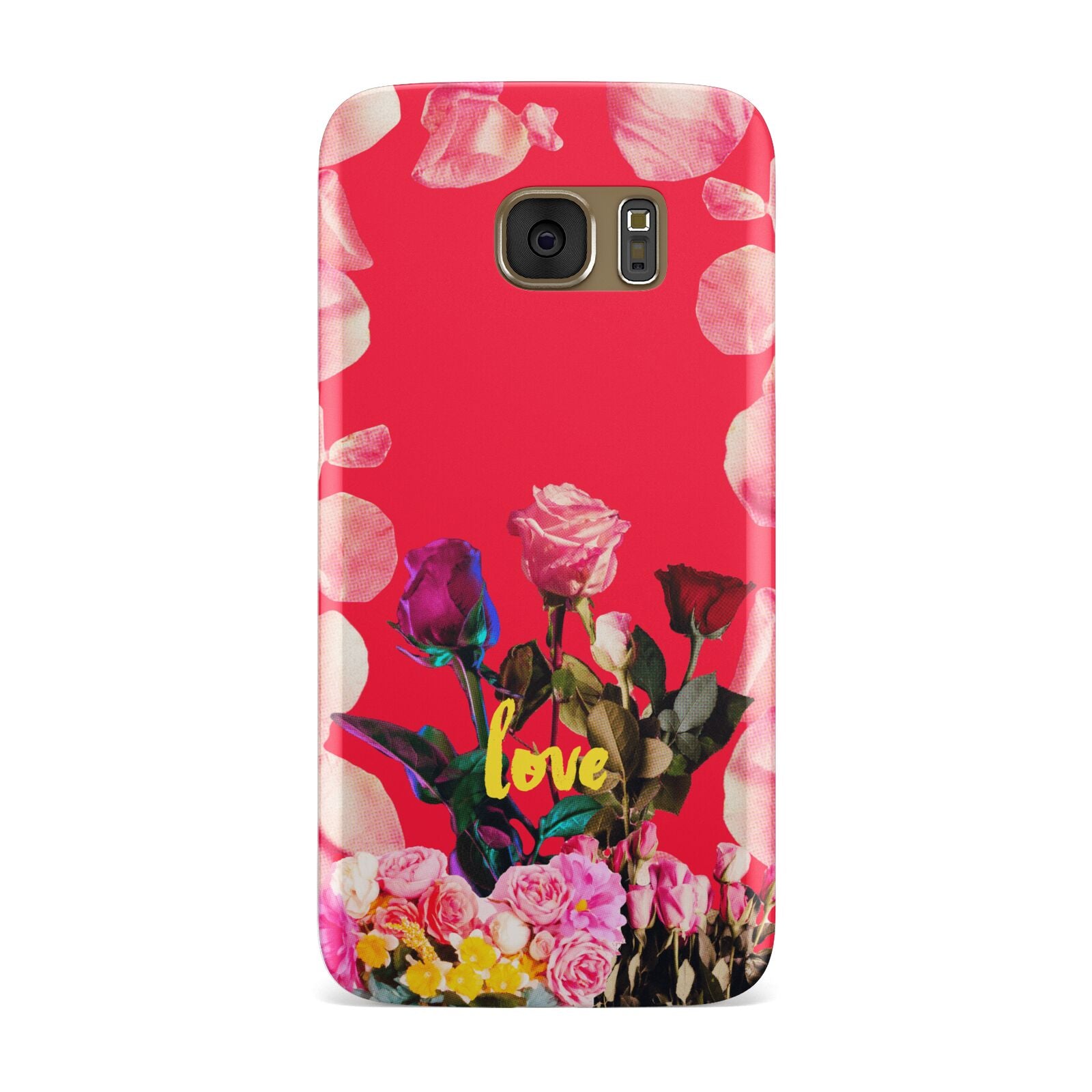 Retro Floral Valentine Samsung Galaxy Case