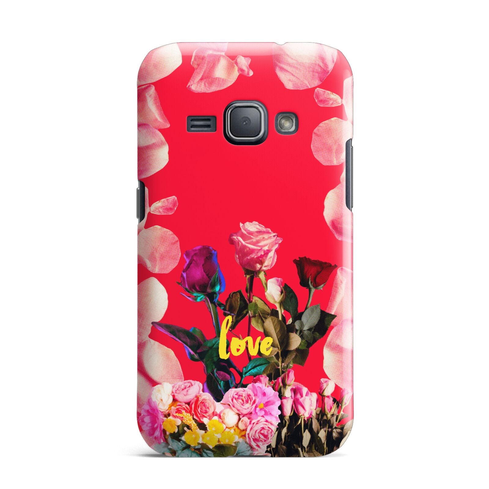 Retro Floral Valentine Samsung Galaxy J1 2016 Case