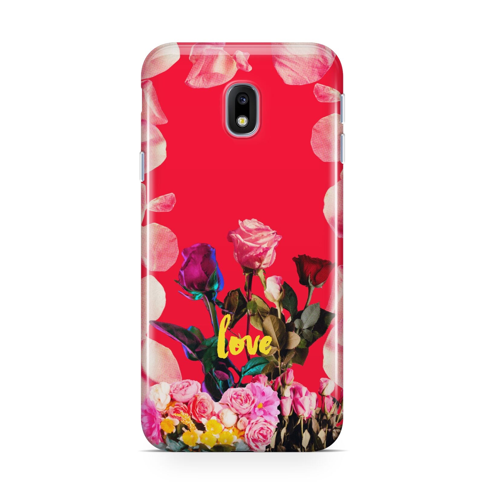 Retro Floral Valentine Samsung Galaxy J3 2017 Case