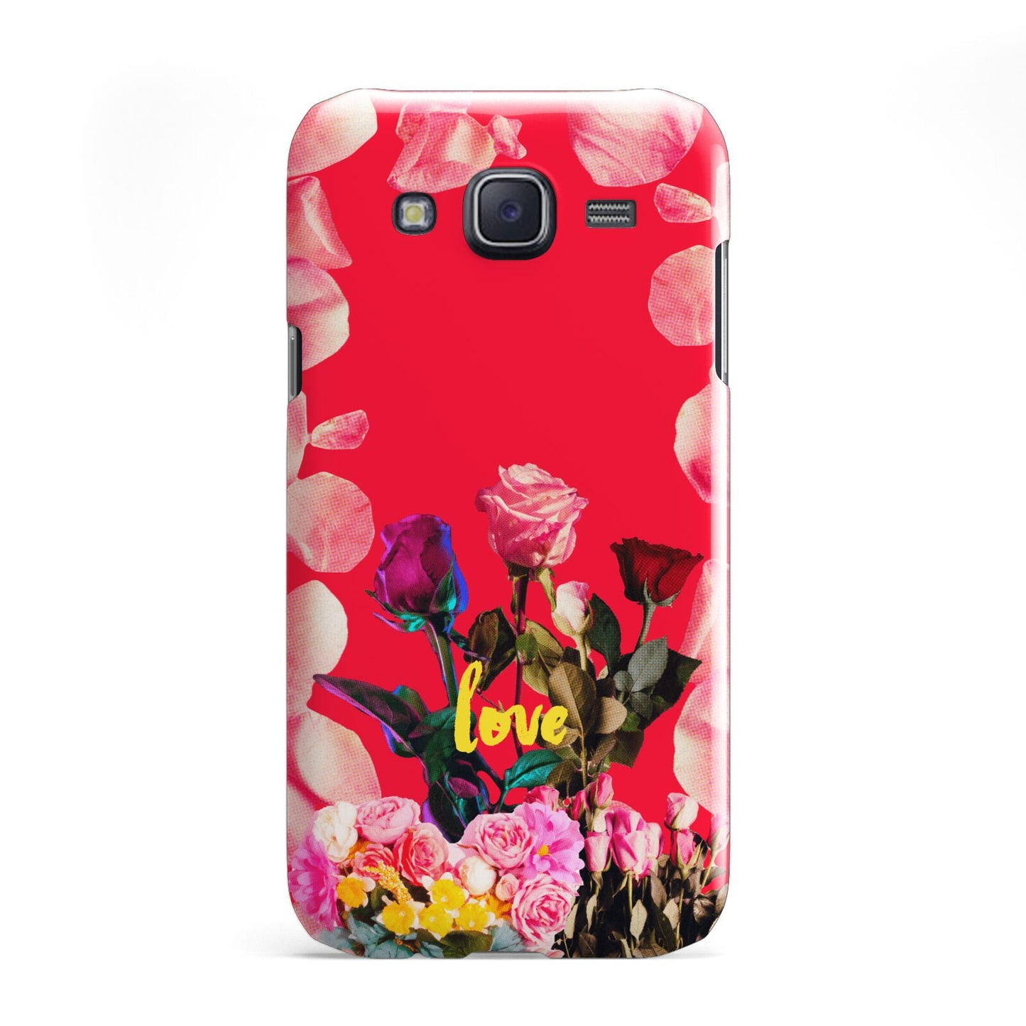 Retro Floral Valentine Samsung Galaxy J5 Case