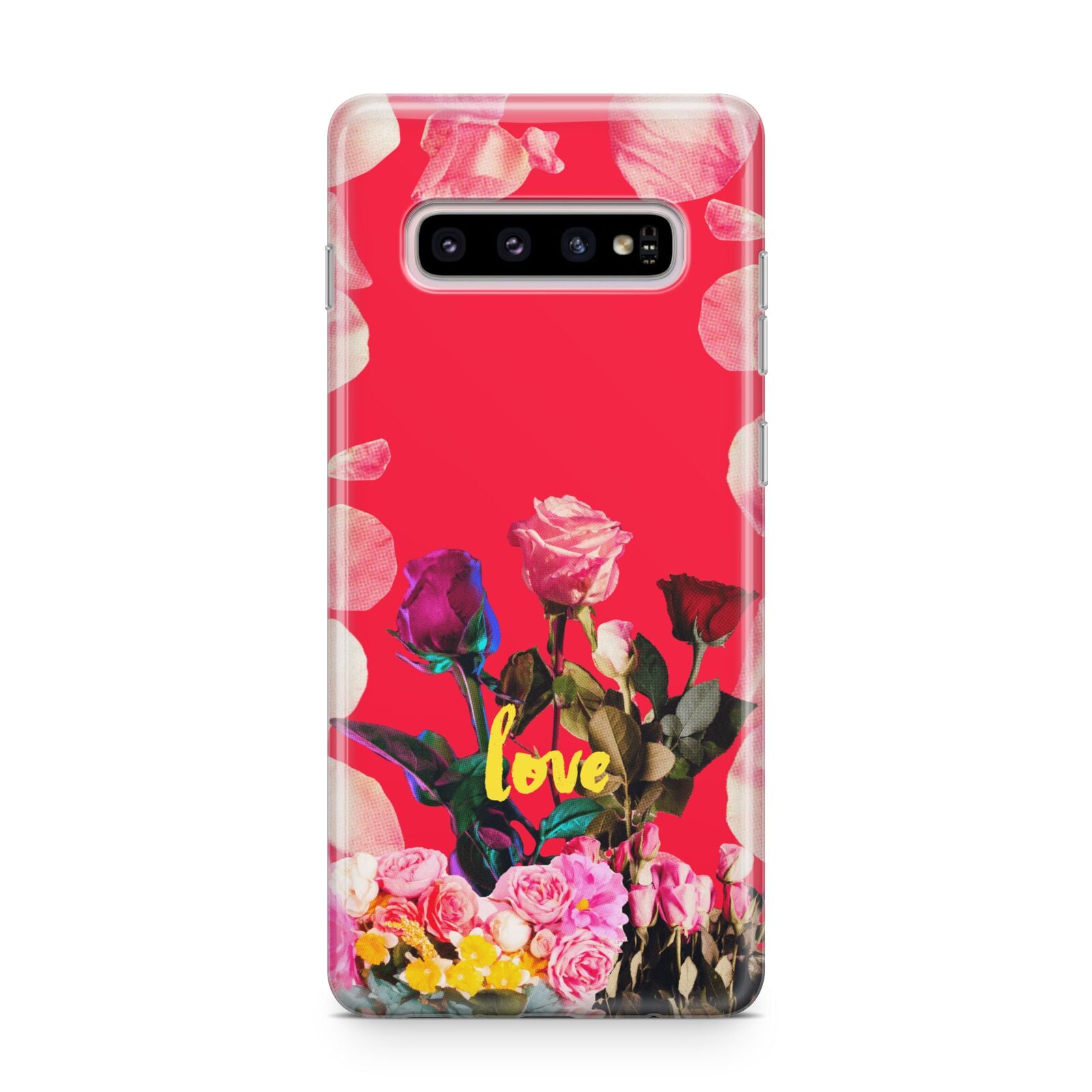 Retro Floral Valentine Samsung Galaxy S10 Plus Case