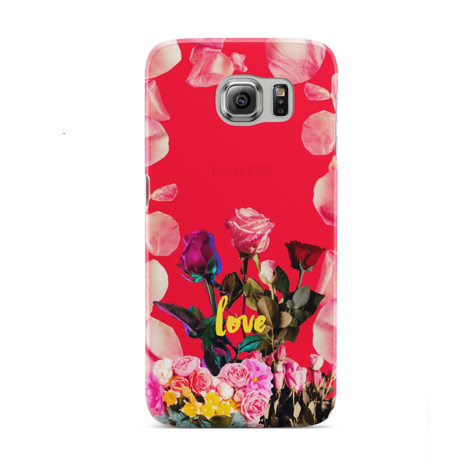 Retro Floral Valentine Samsung Galaxy S6 Case