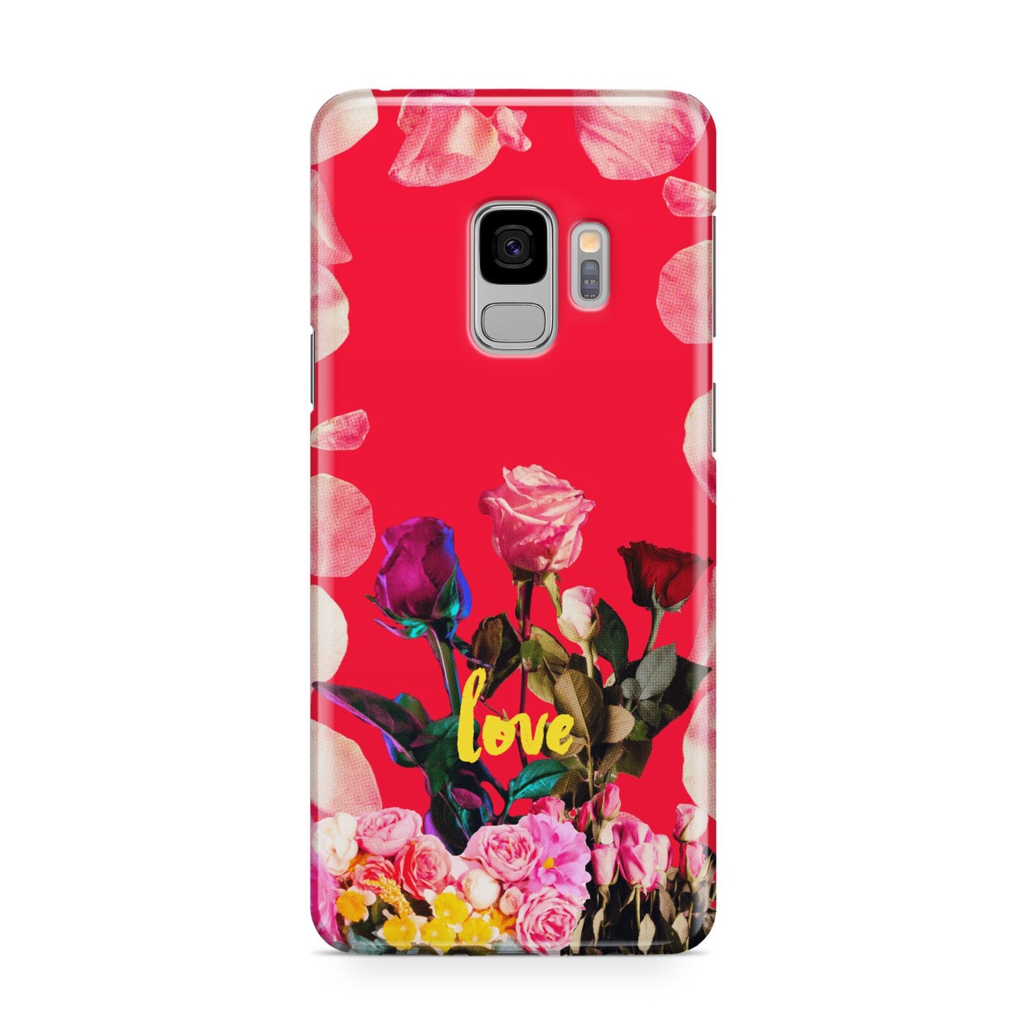 Retro Floral Valentine Samsung Galaxy S9 Case