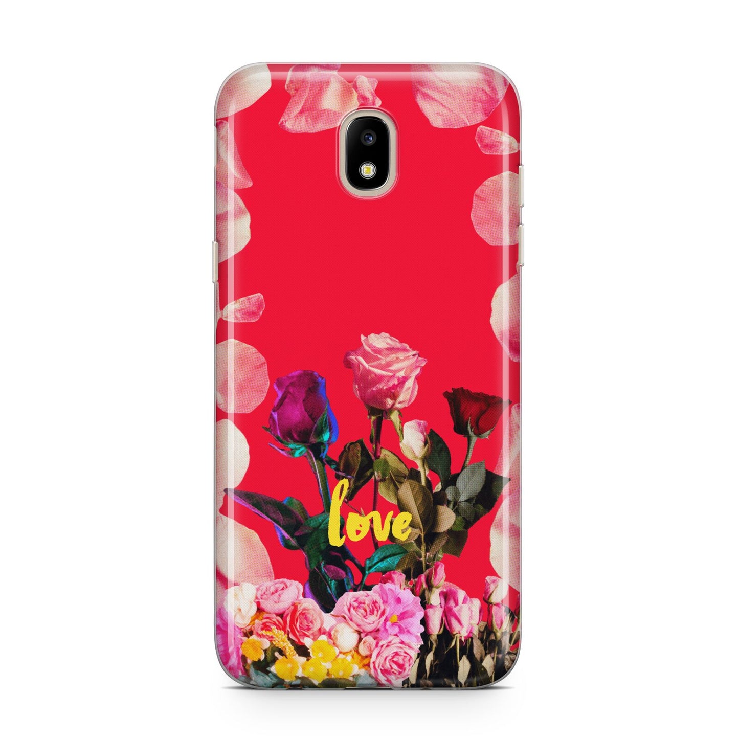 Retro Floral Valentine Samsung J5 2017 Case