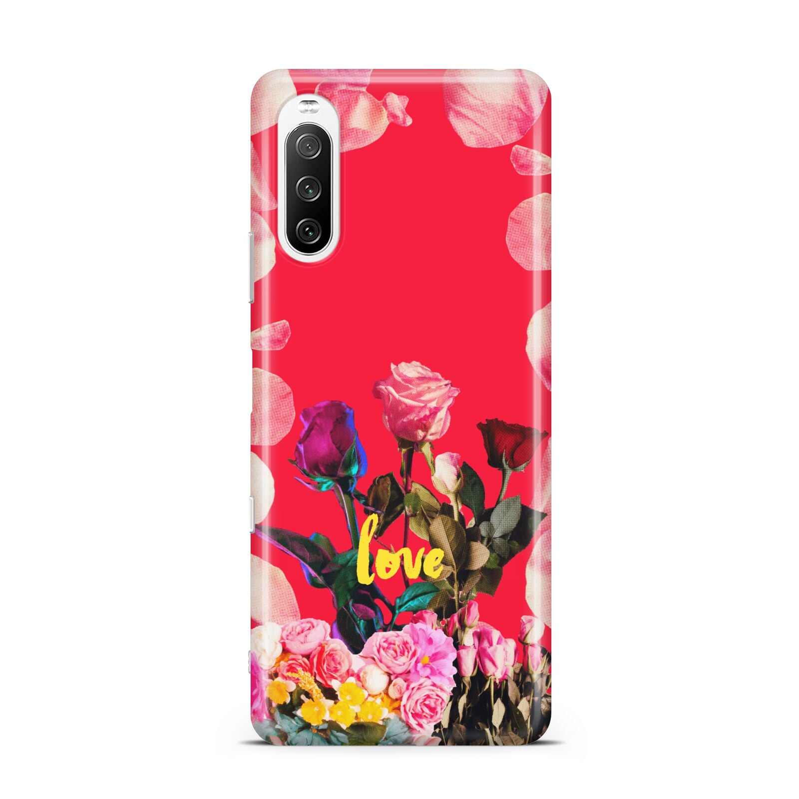 Retro Floral Valentine Sony Xperia 10 III Case