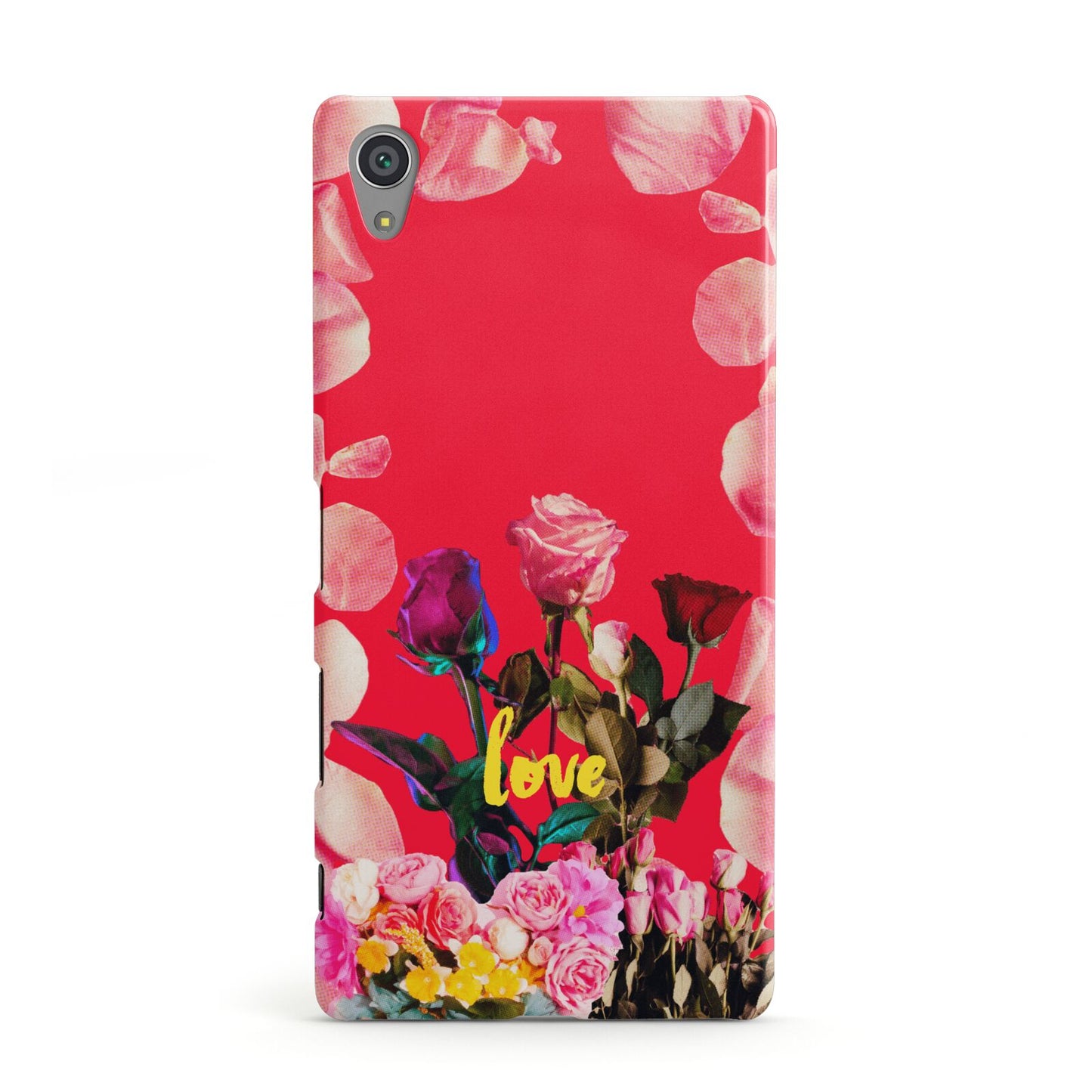 Retro Floral Valentine Sony Xperia Case