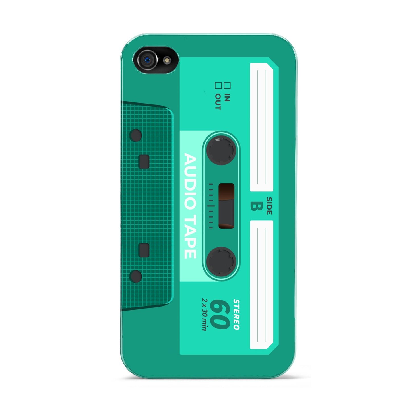 Retro Green Tape Apple iPhone 4s Case