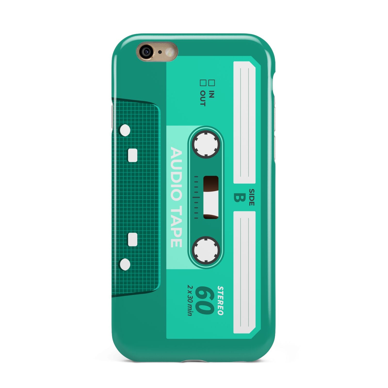 Retro Green Tape Apple iPhone 6 3D Tough Case