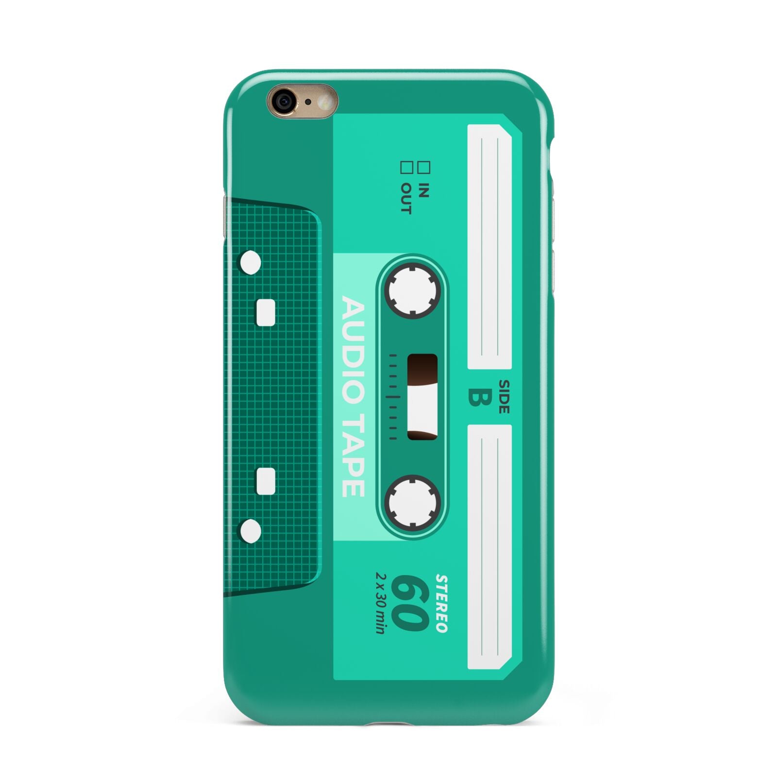 Retro Green Tape Apple iPhone 6 Plus 3D Tough Case