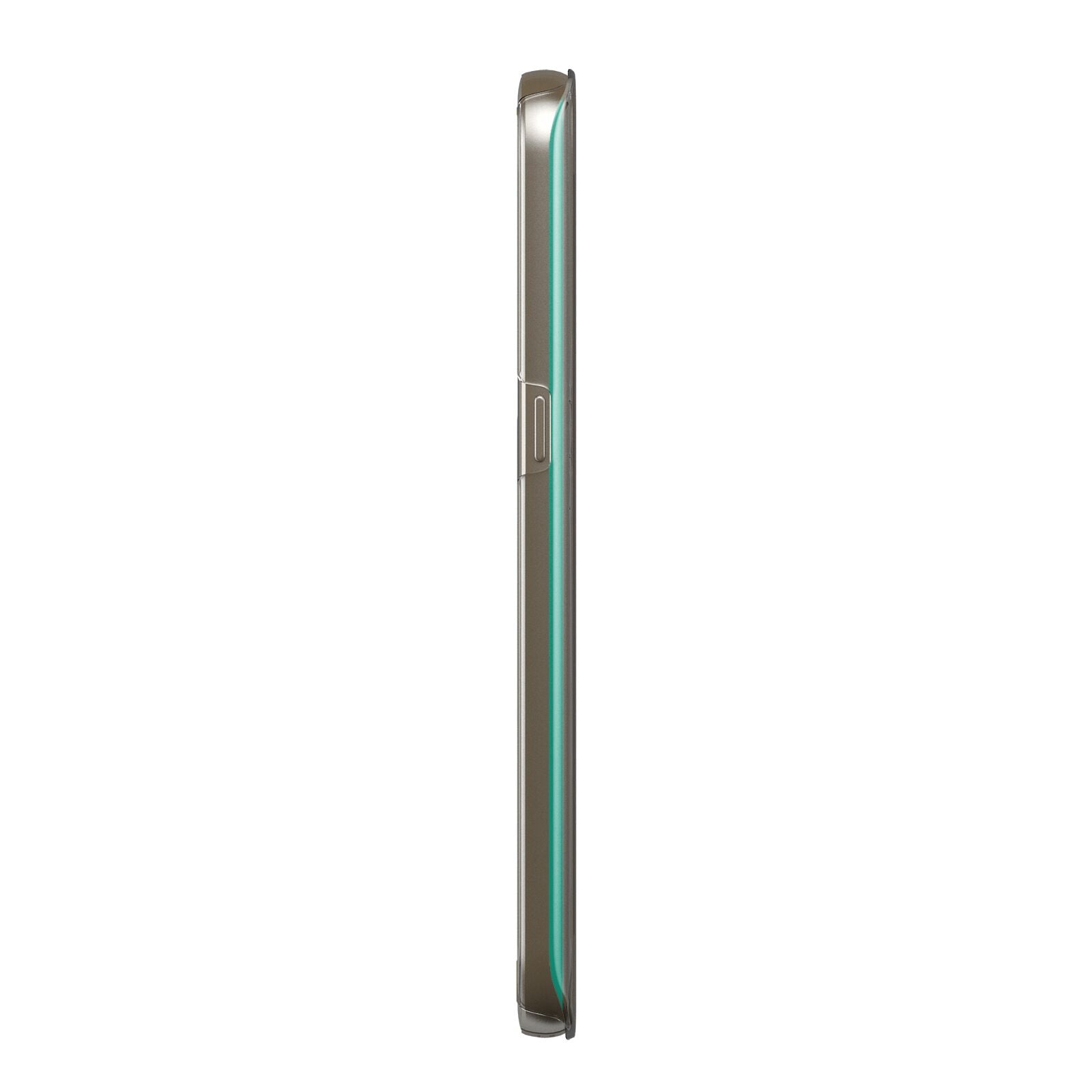 Retro Green Tape Protective Samsung Galaxy Case Side Angle