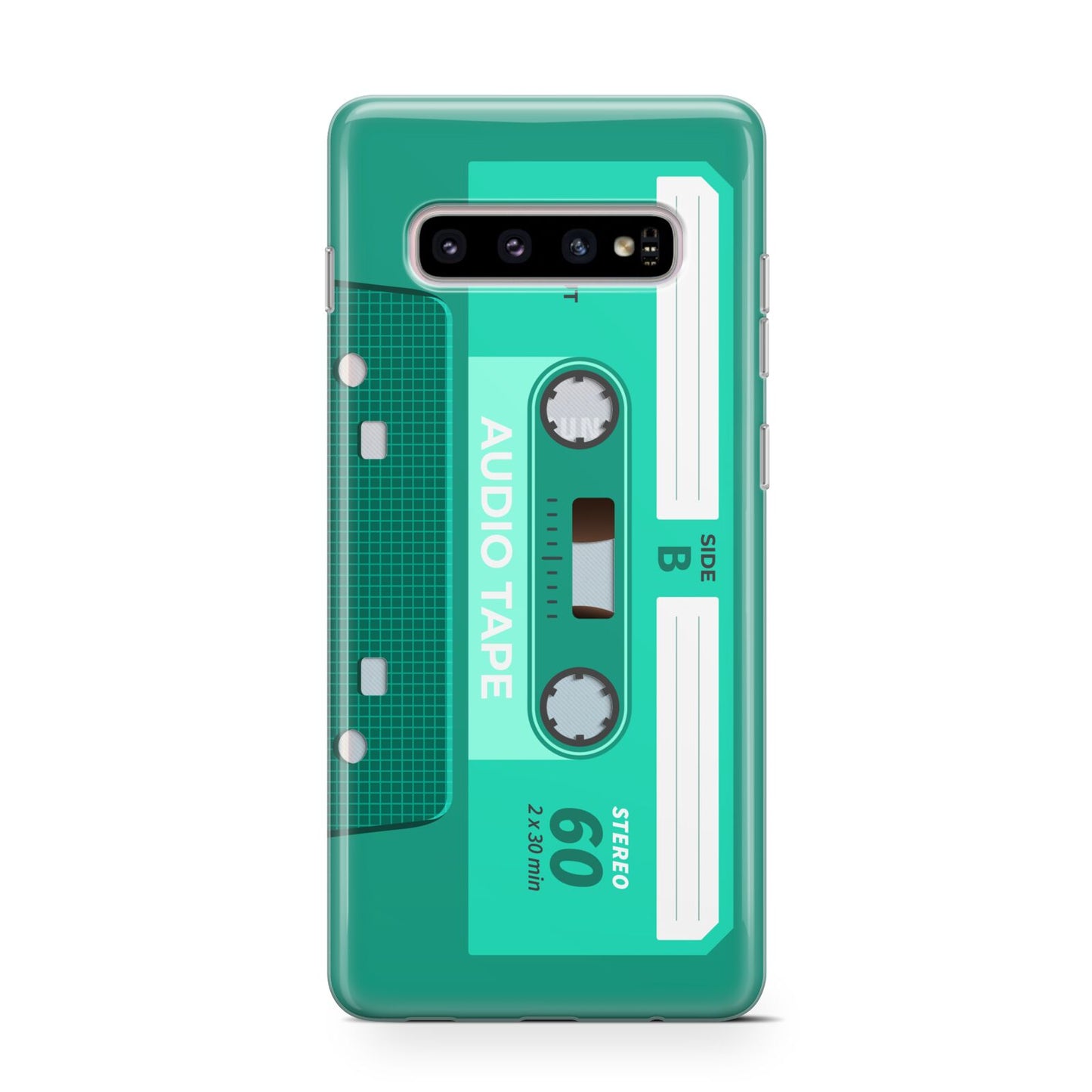 Retro Green Tape Protective Samsung Galaxy Case