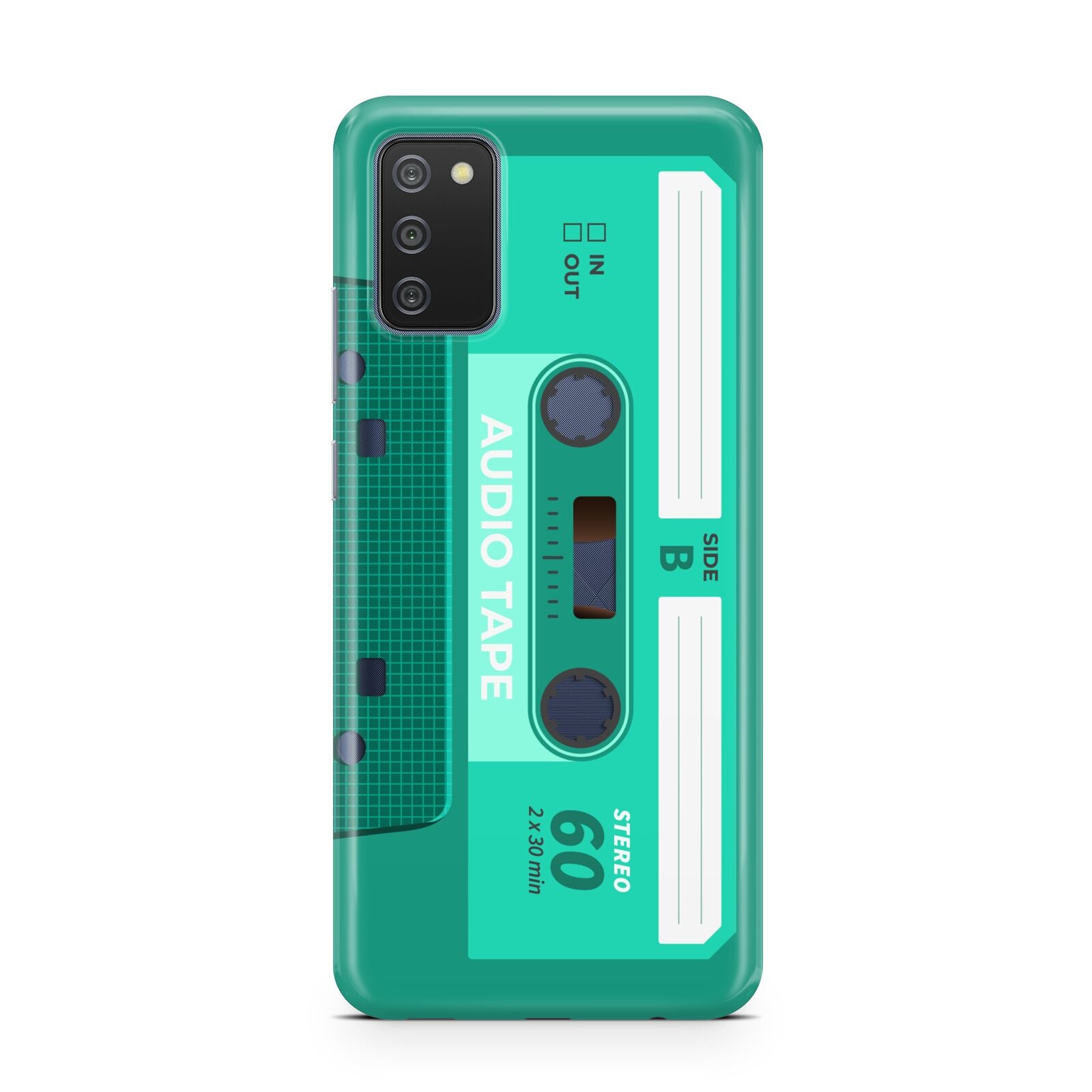 Retro Green Tape Samsung A02s Case