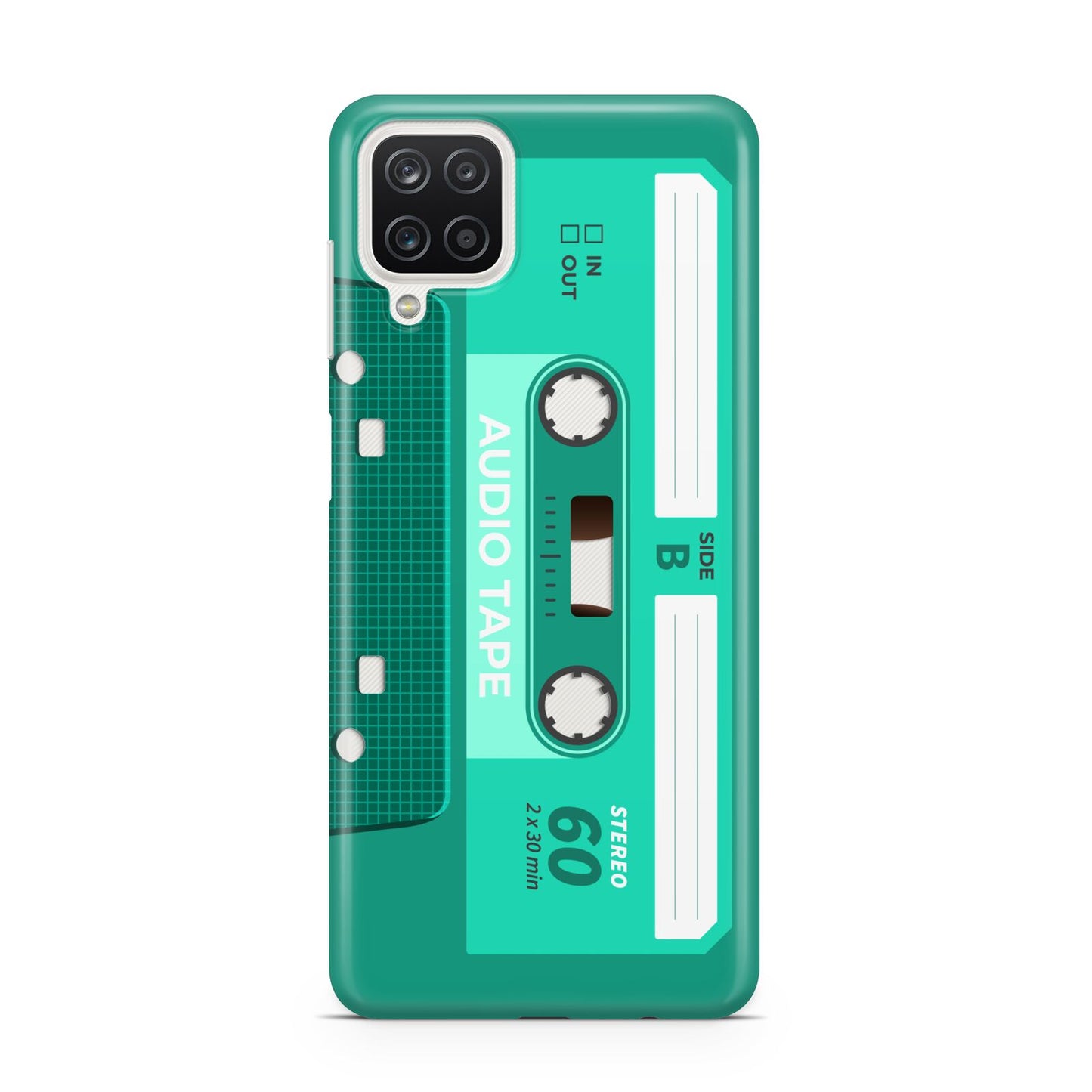 Retro Green Tape Samsung A12 Case