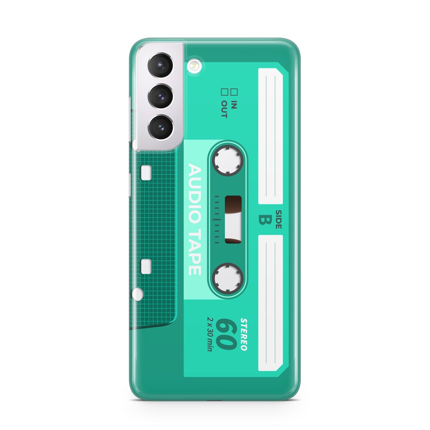 Retro Green Tape Samsung S21 Case