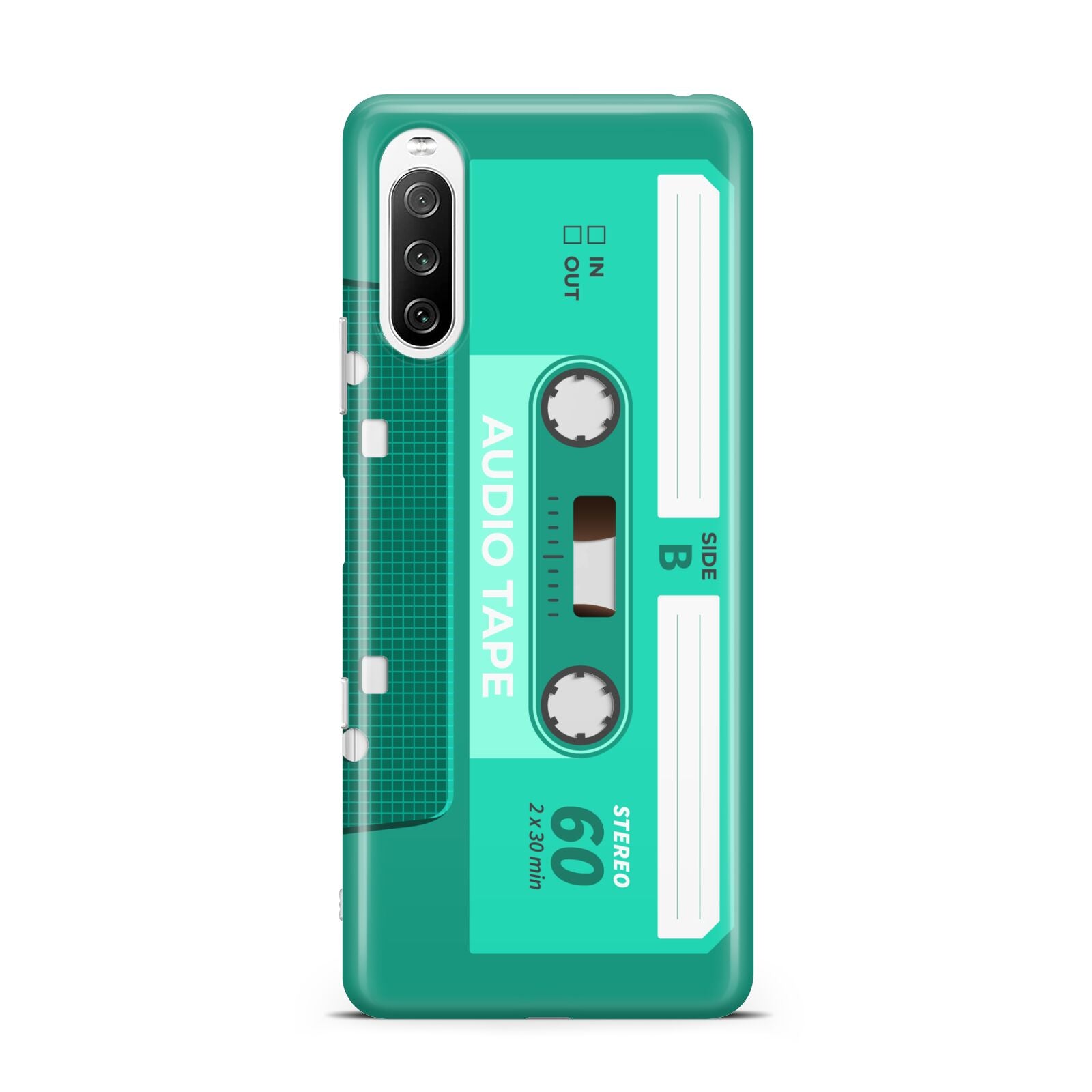 Retro Green Tape Sony Xperia 10 III Case