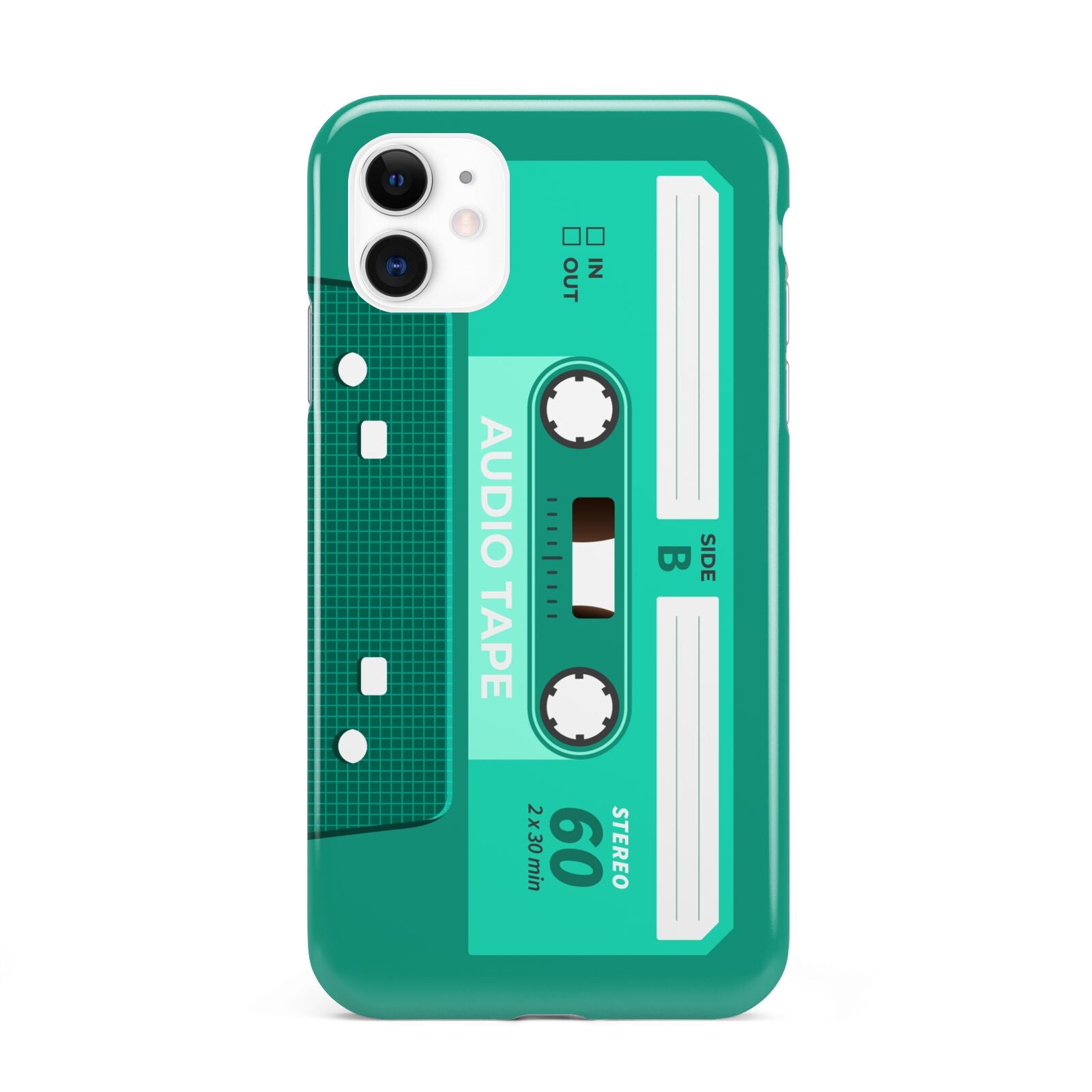 Retro Green Tape iPhone 11 3D Tough Case