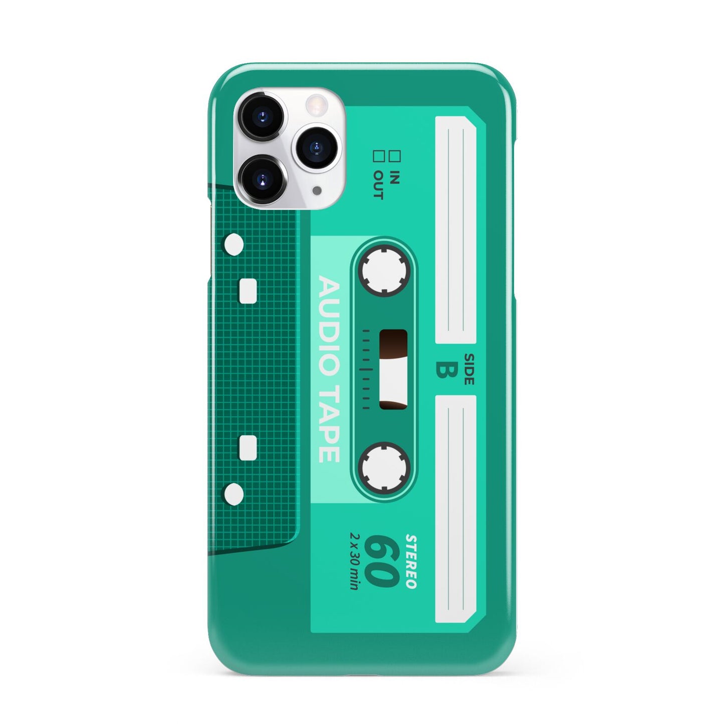 Retro Green Tape iPhone 11 Pro 3D Snap Case