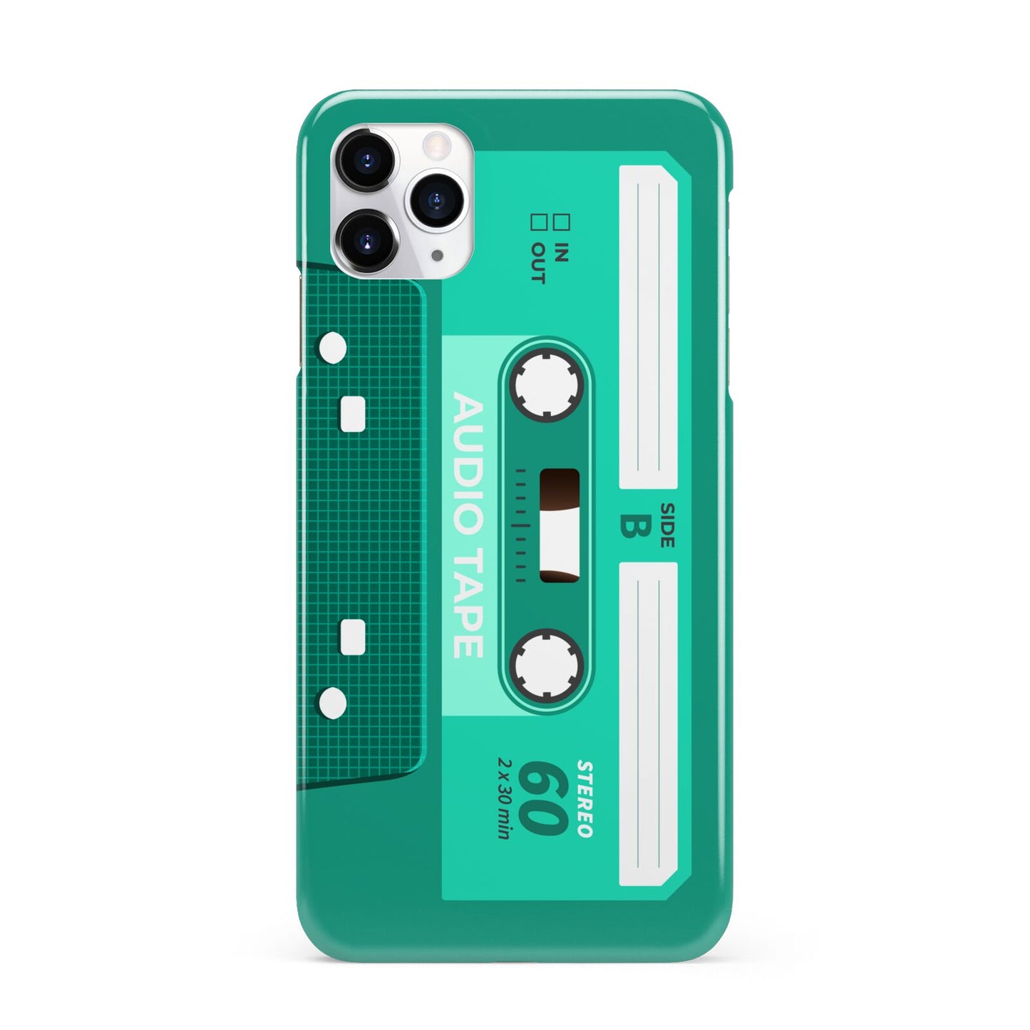 Retro Green Tape iPhone 11 Pro Max 3D Snap Case