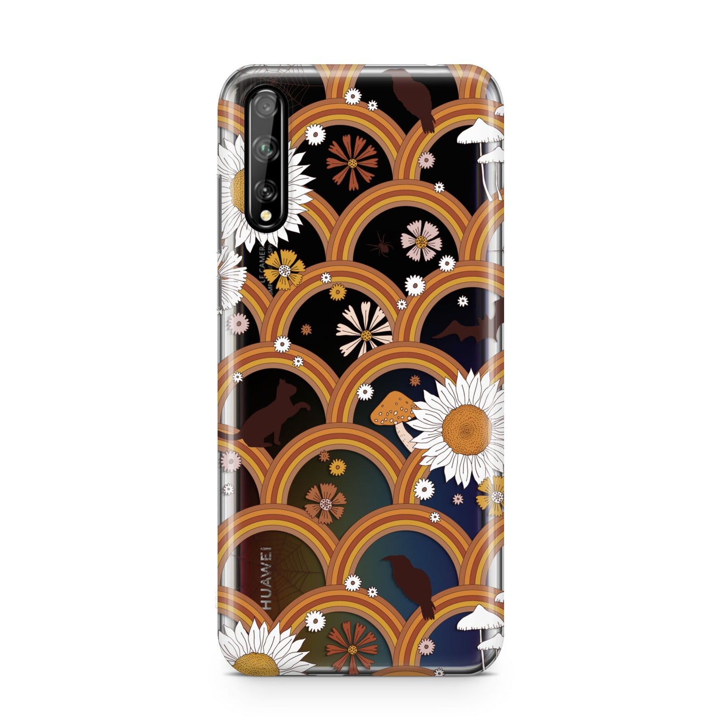 Retro Halloween Huawei Enjoy 10s Phone Case