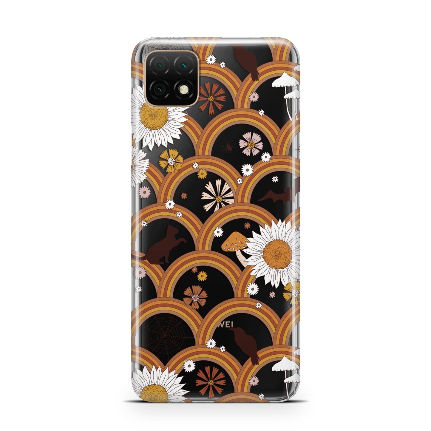 Retro Halloween Huawei Enjoy 20 Phone Case