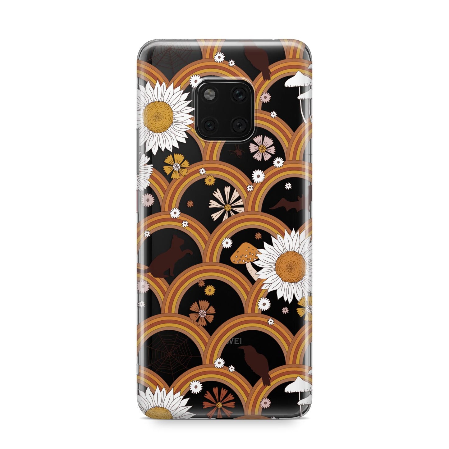 Retro Halloween Huawei Mate 20 Pro Phone Case