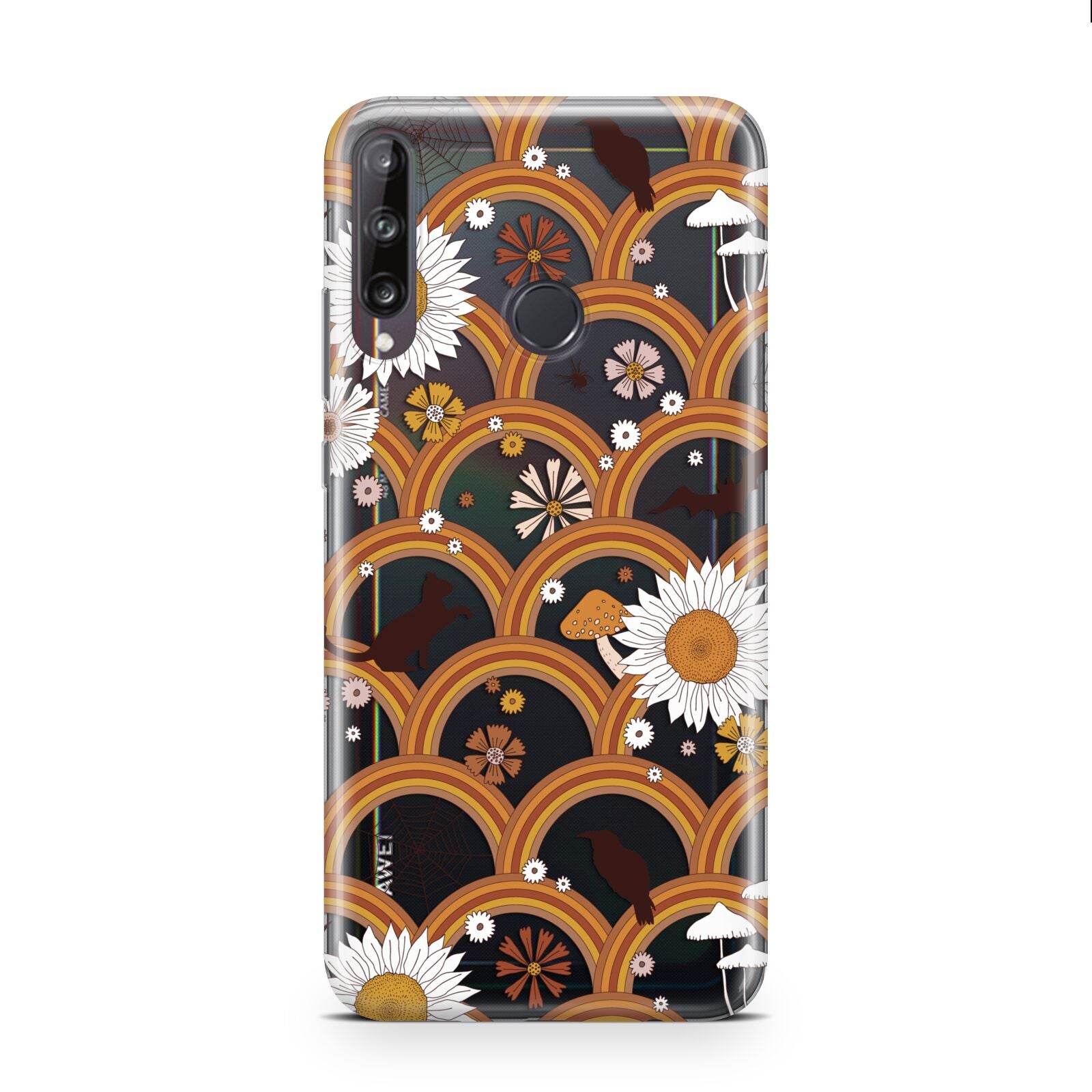 Retro Halloween Huawei P40 Lite E Phone Case