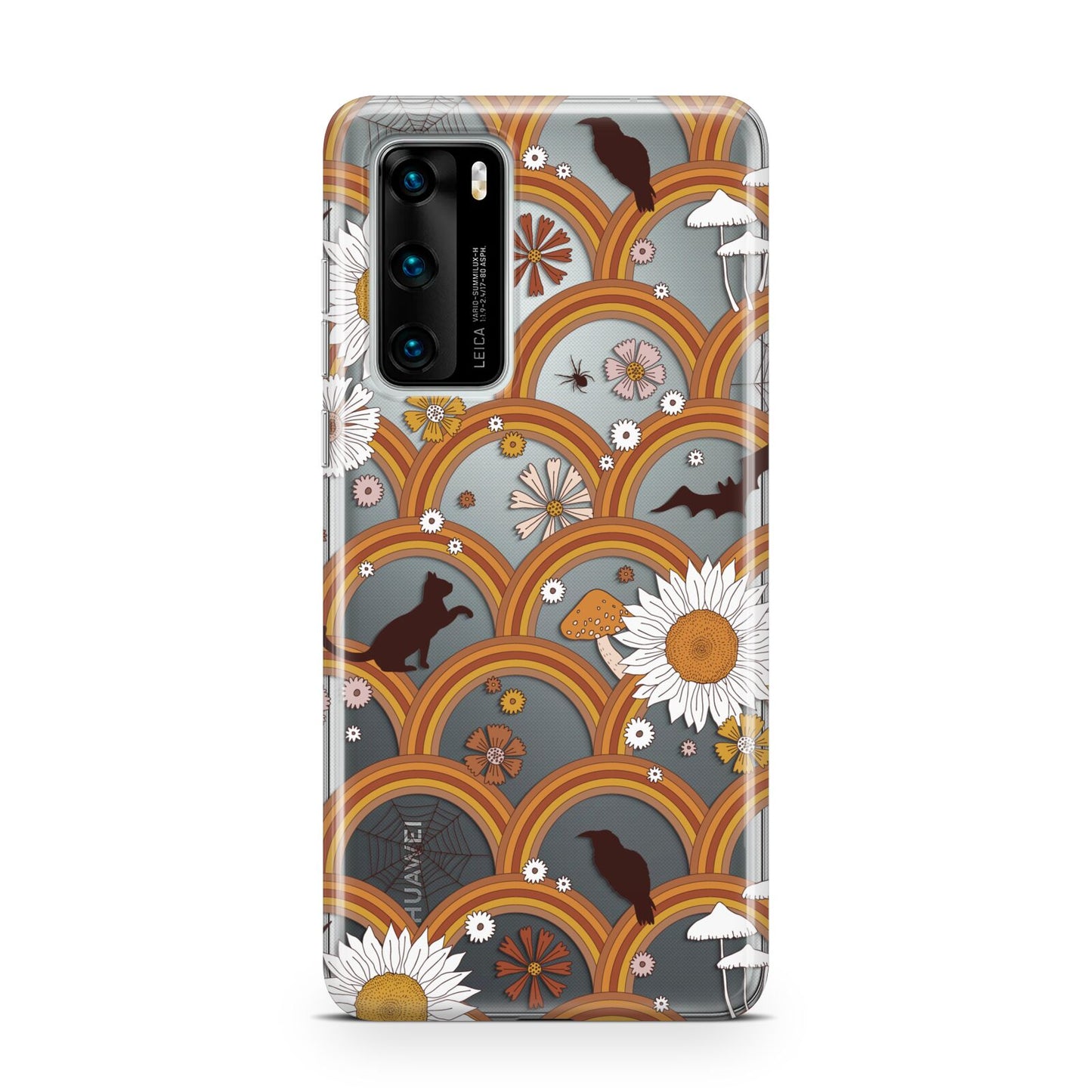 Retro Halloween Huawei P40 Phone Case