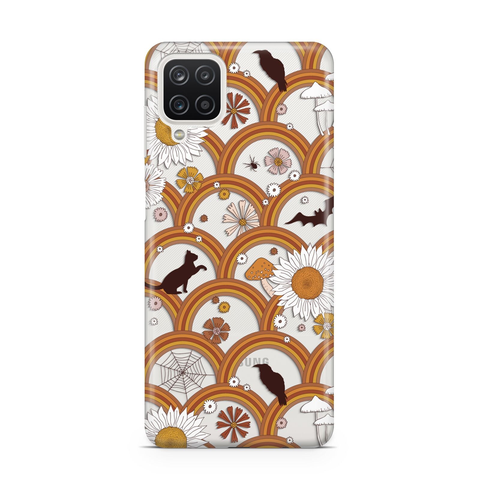 Retro Halloween Samsung A12 Case