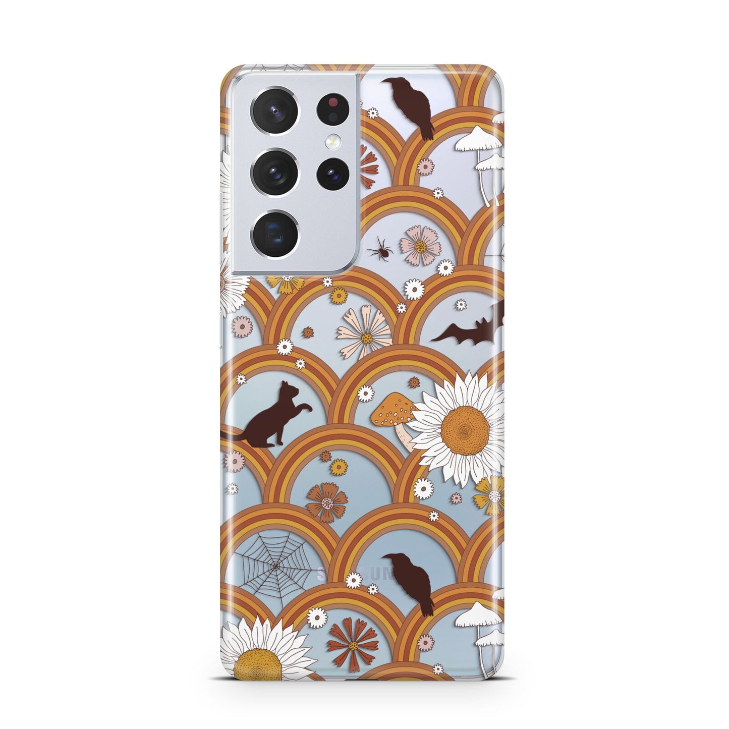 Retro Halloween Samsung S21 Ultra Case