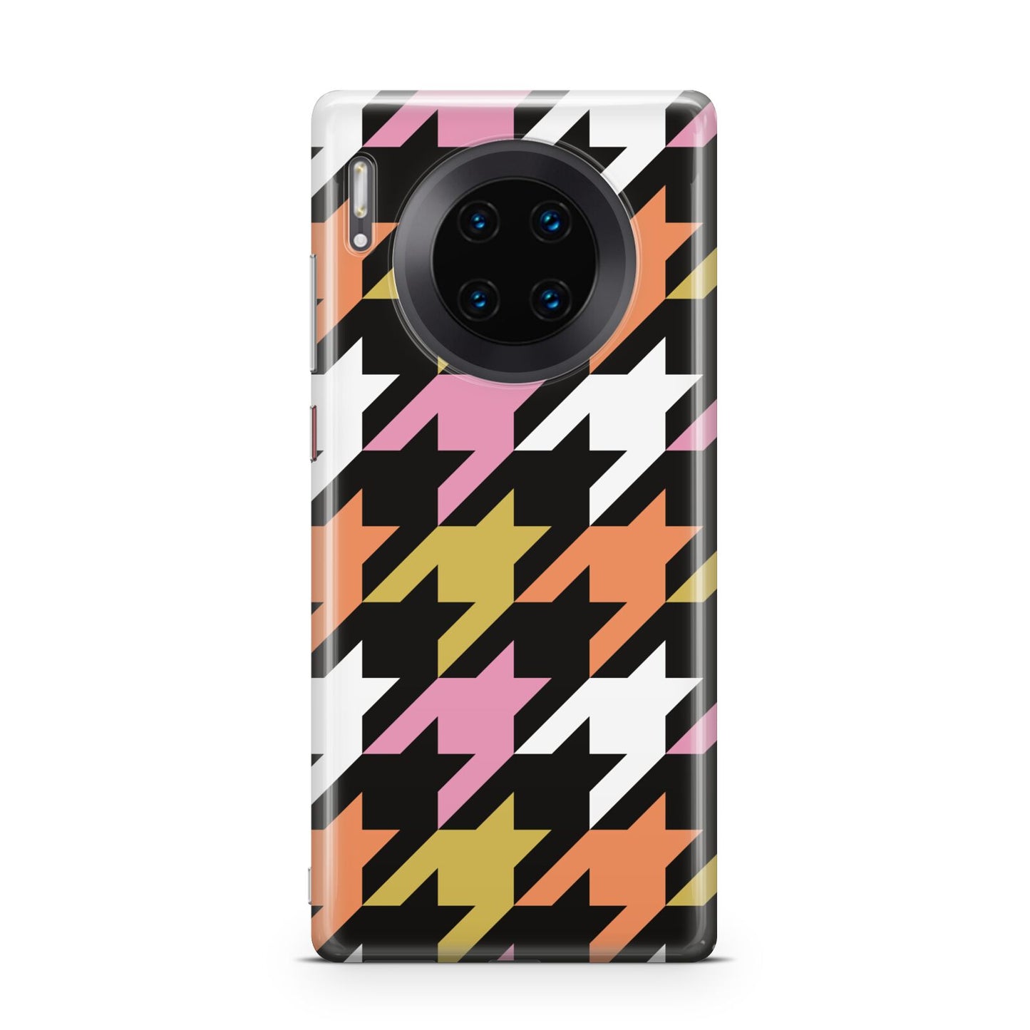 Retro Houndstooth Huawei Mate 30 Pro Phone Case