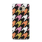 Retro Houndstooth Samsung Galaxy A5 2016 Case on gold phone