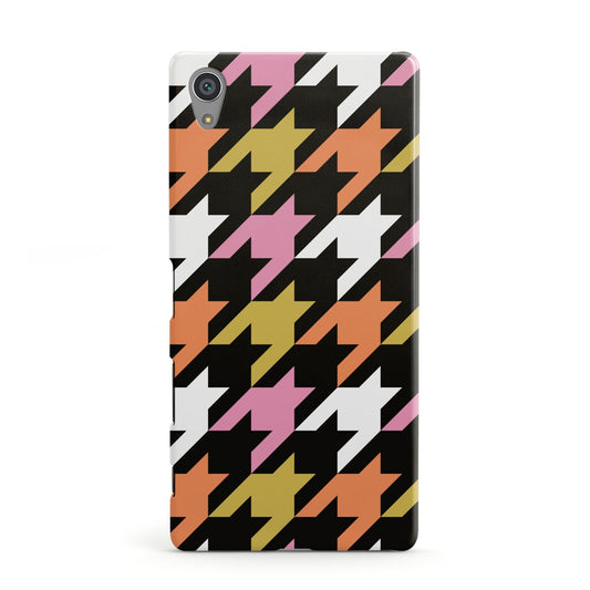 Retro Houndstooth Sony Xperia Case