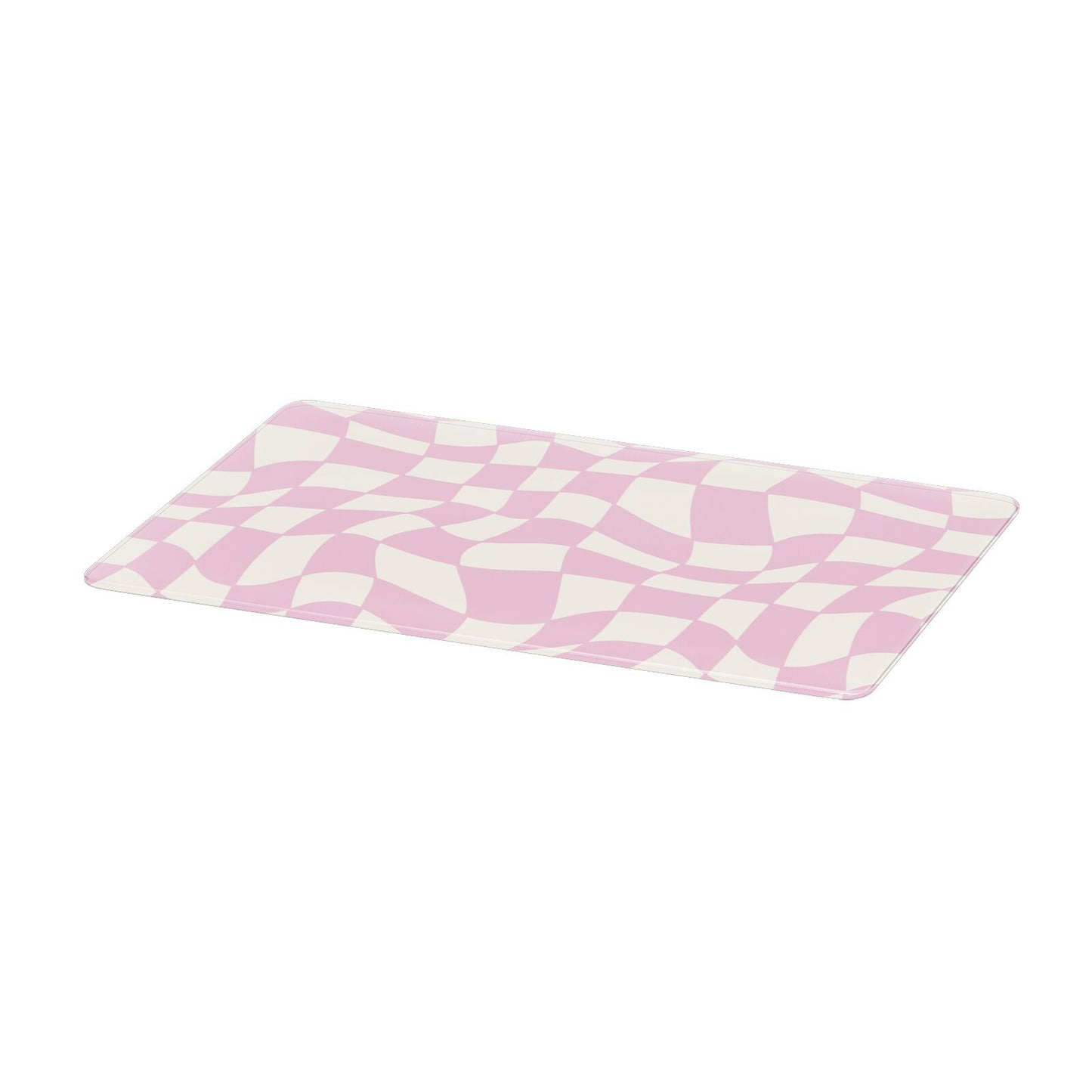 Retro Pink Check Apple MacBook Case Only