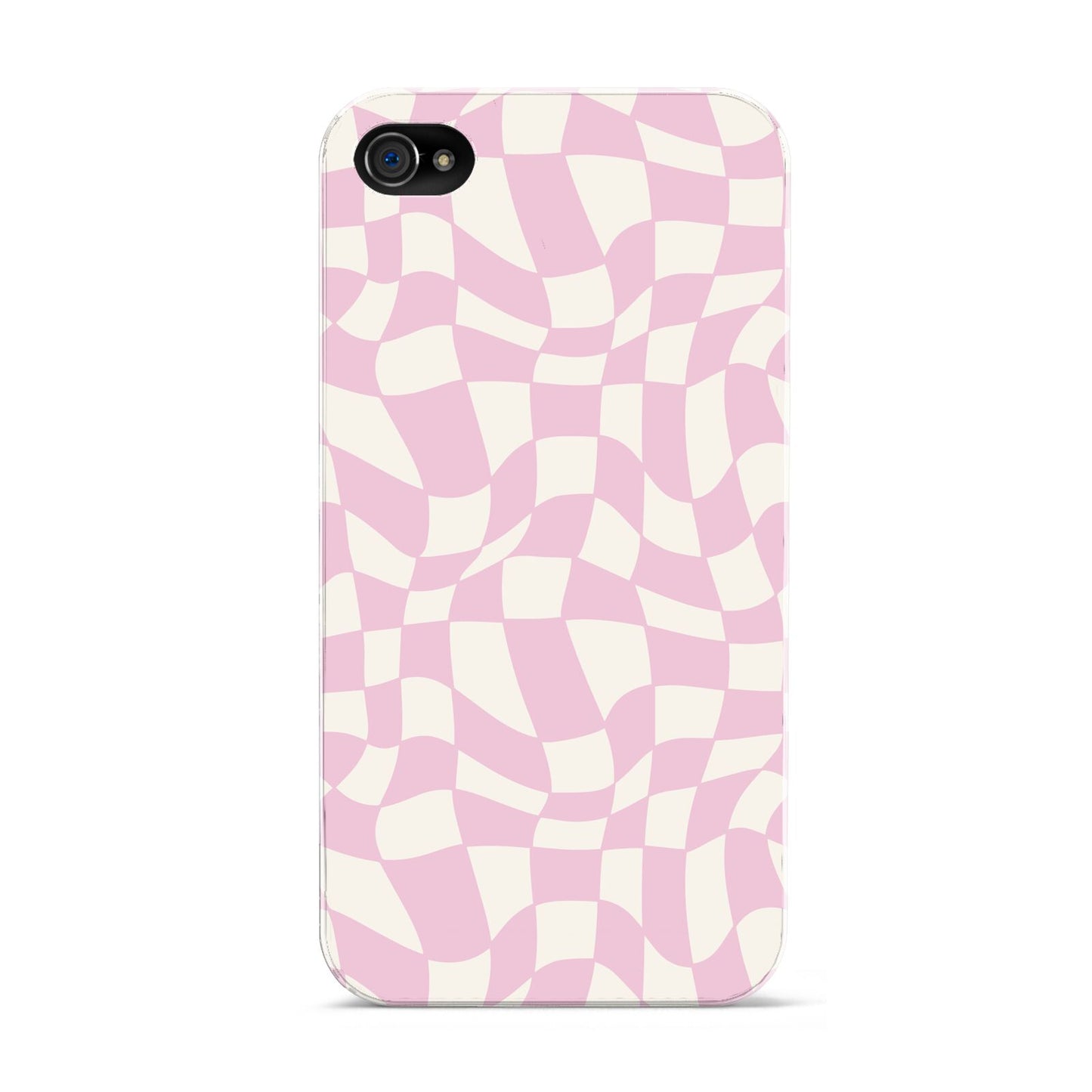 Retro Pink Check Apple iPhone 4s Case