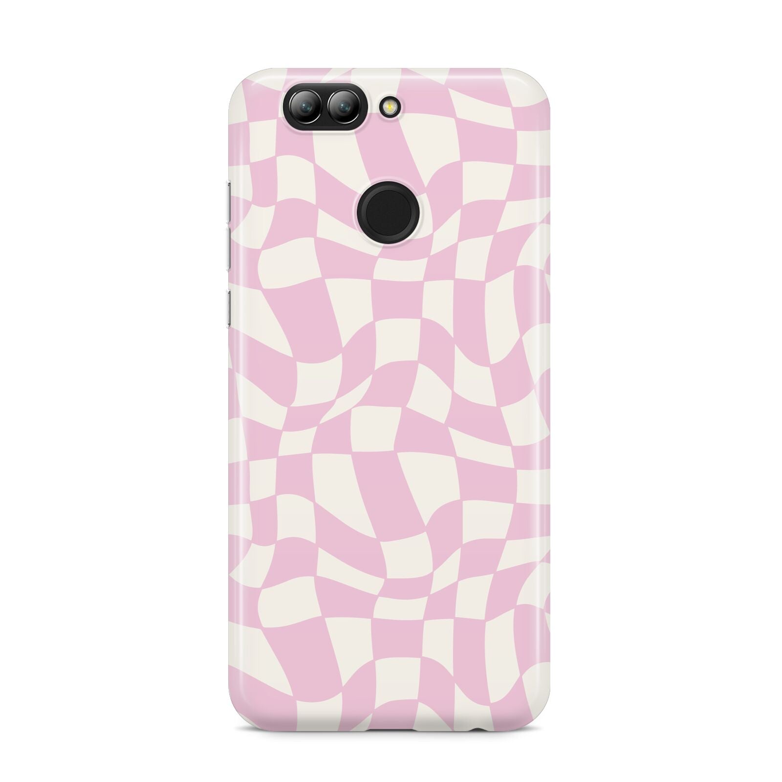 Retro Pink Check Huawei Nova 2s Phone Case