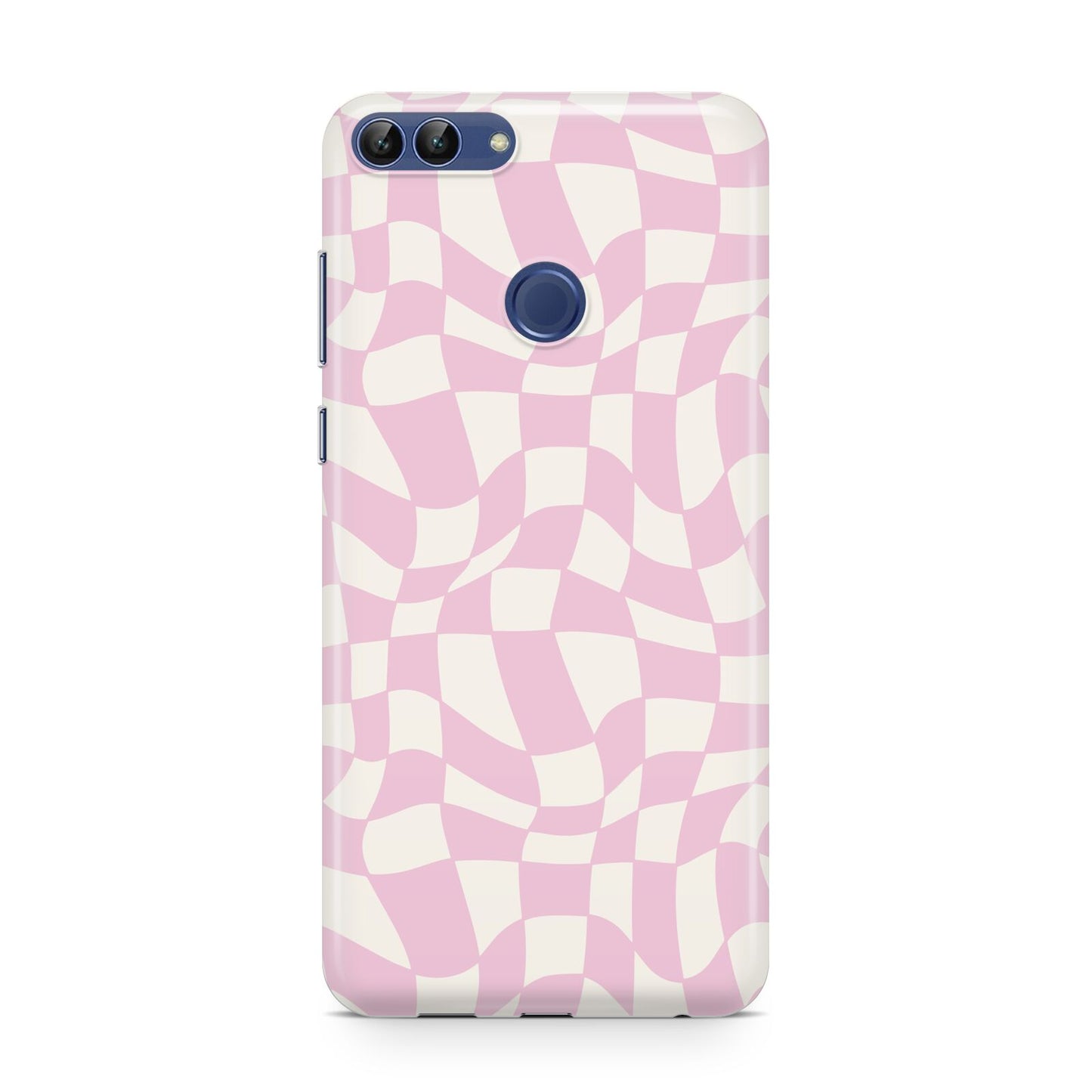 Retro Pink Check Huawei P Smart Case