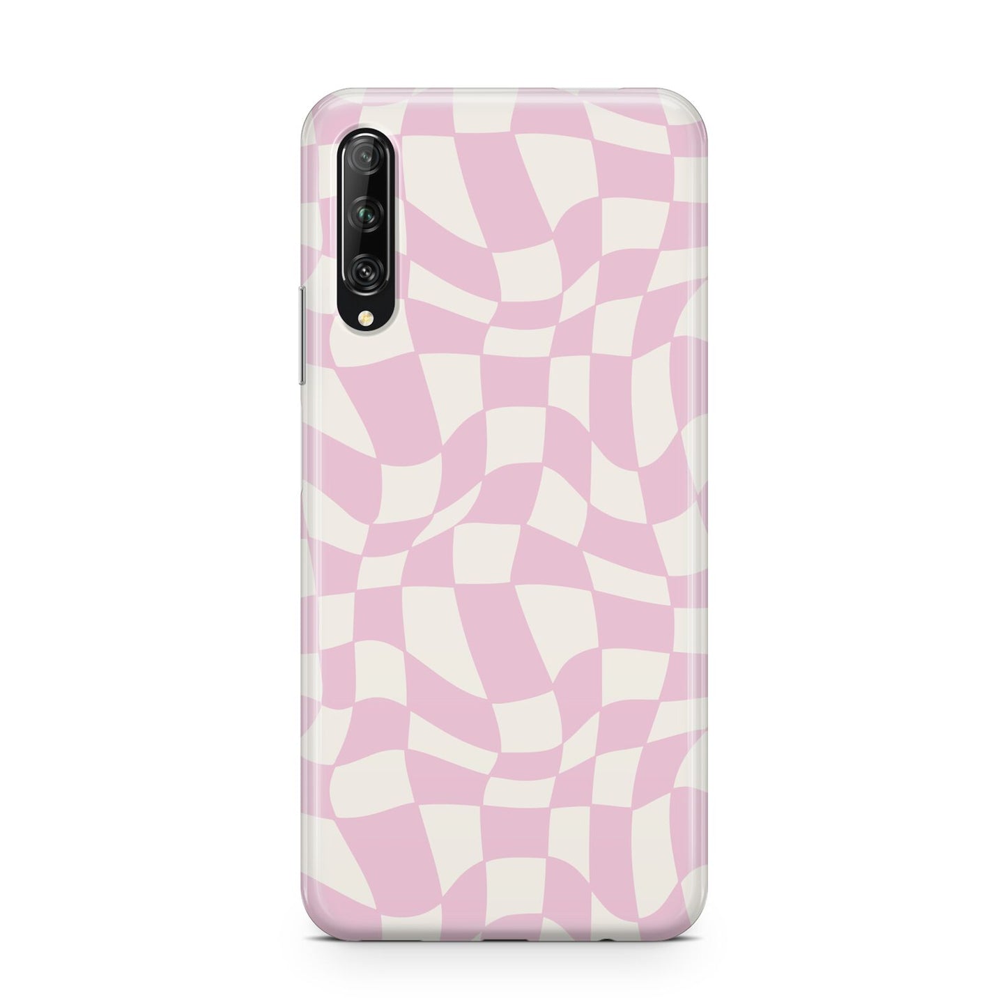 Retro Pink Check Huawei P Smart Pro 2019