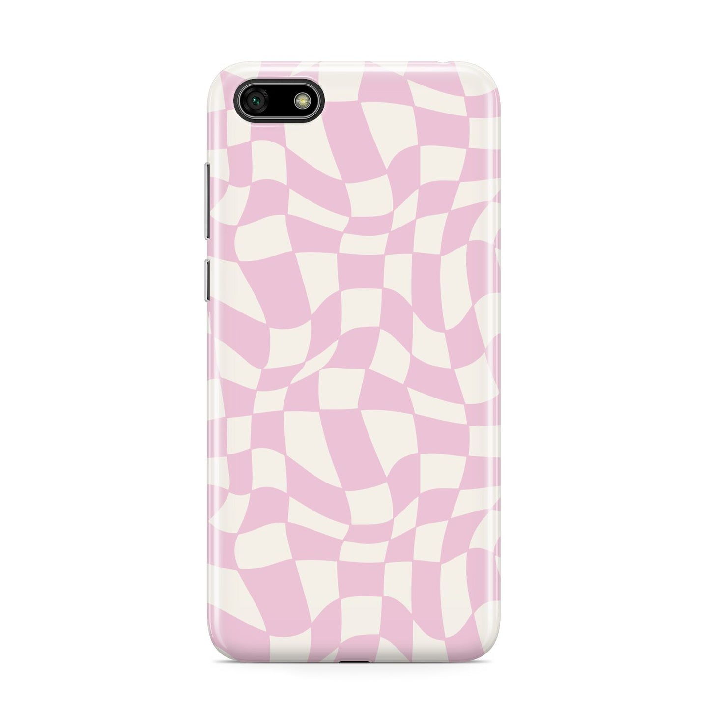 Retro Pink Check Huawei Y5 Prime 2018 Phone Case