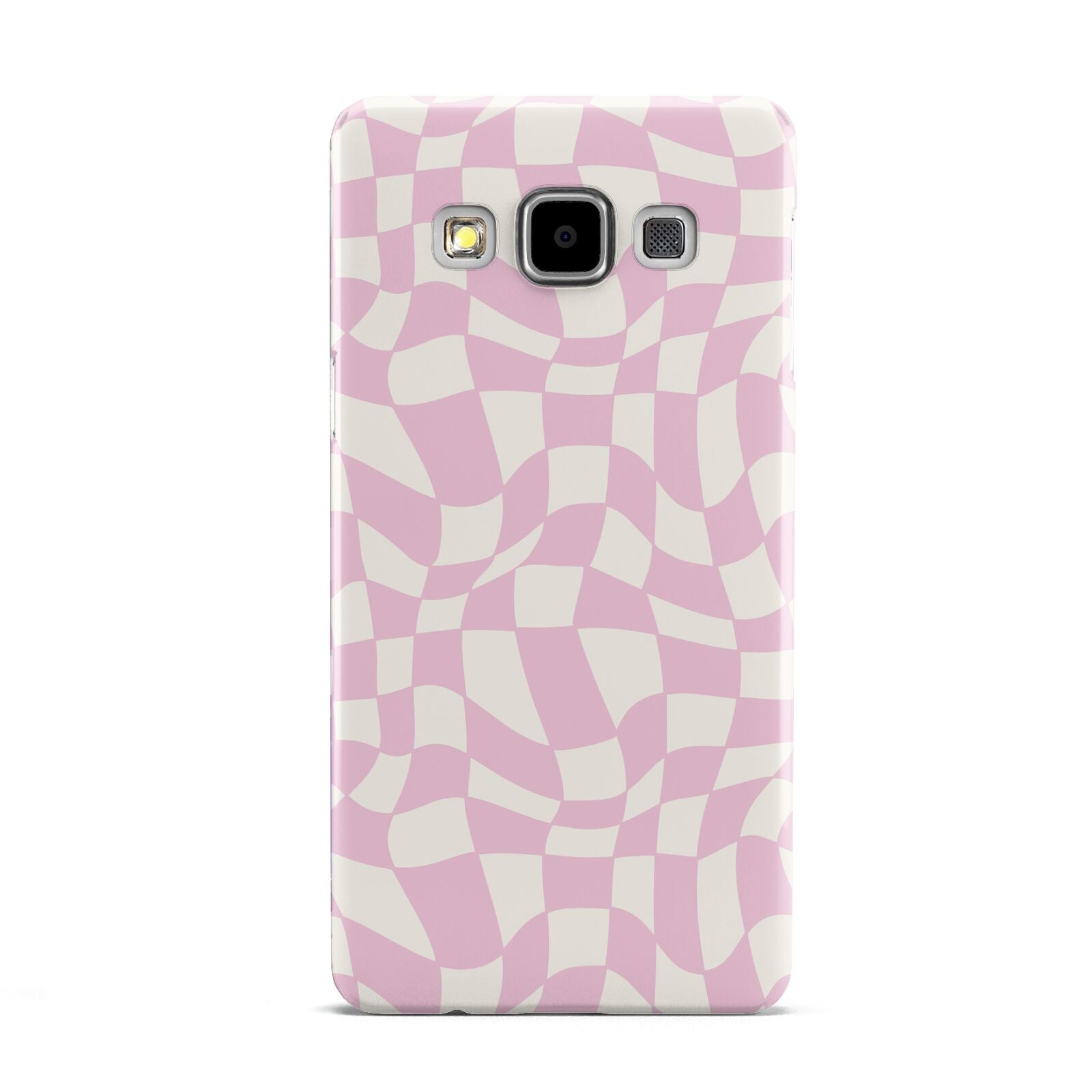 Retro Pink Check Samsung Galaxy A5 Case