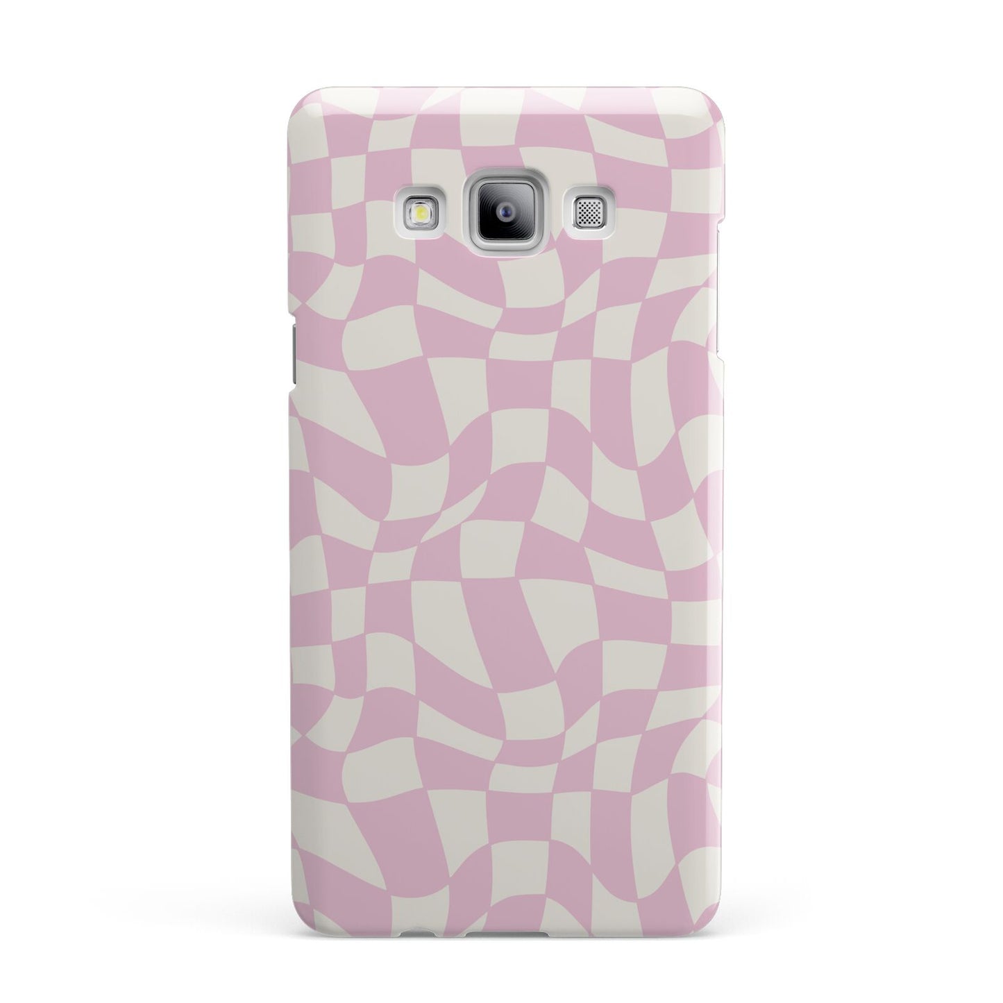 Retro Pink Check Samsung Galaxy A7 2015 Case