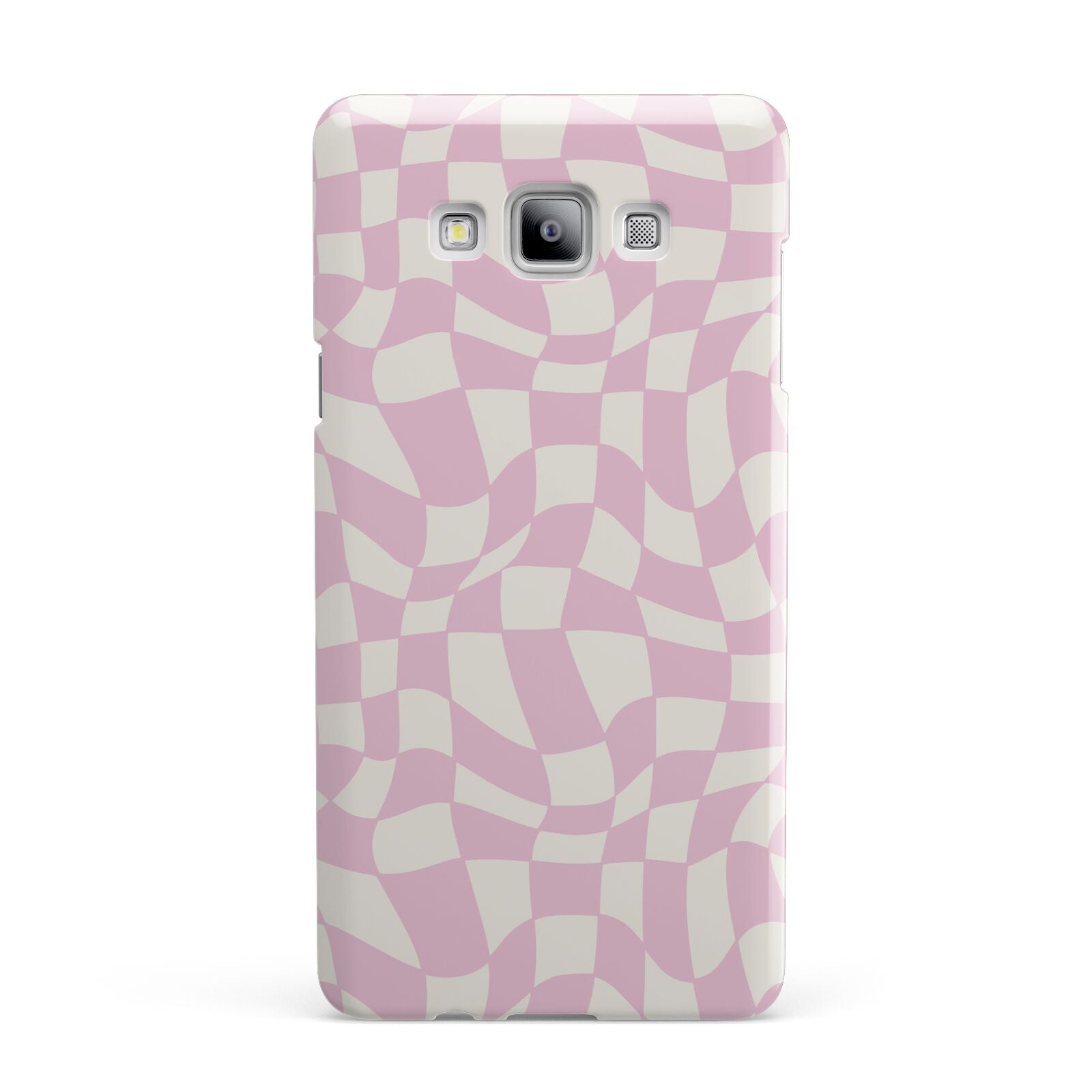 Retro Pink Check Samsung Galaxy A7 2015 Case