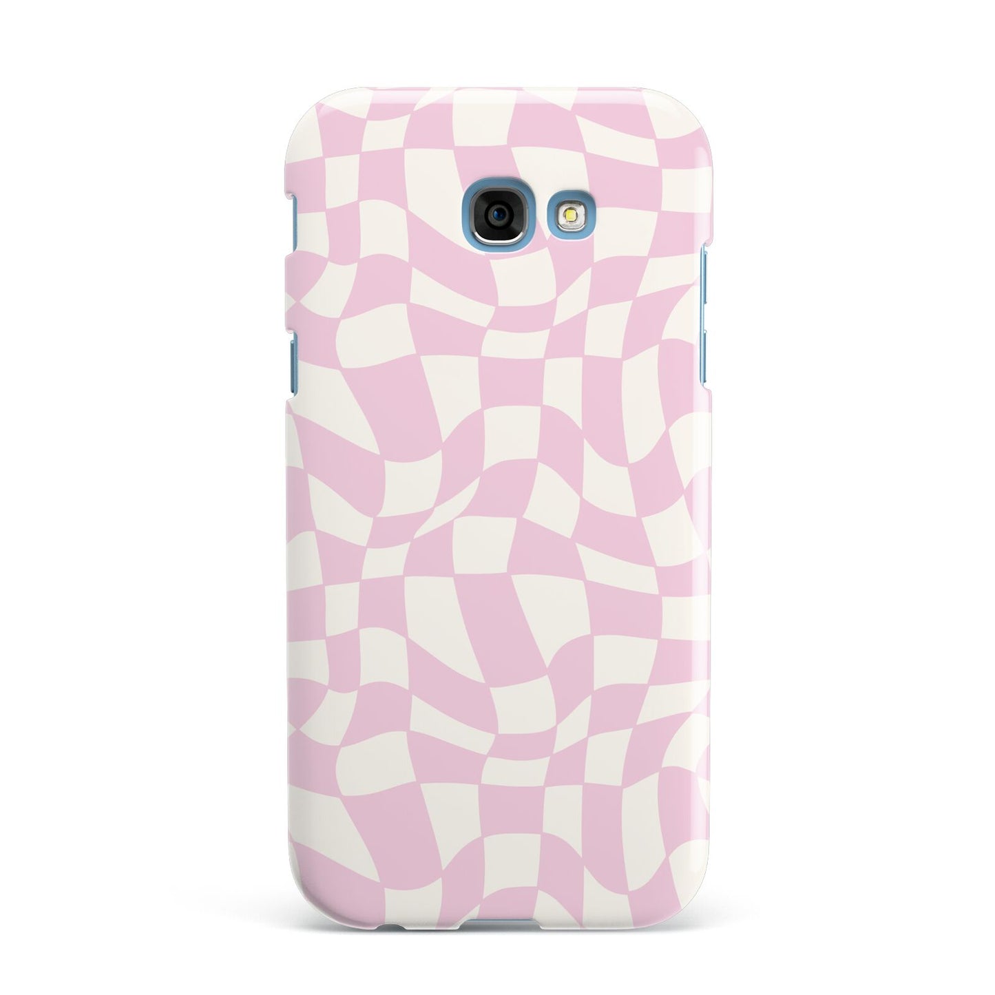 Retro Pink Check Samsung Galaxy A7 2017 Case