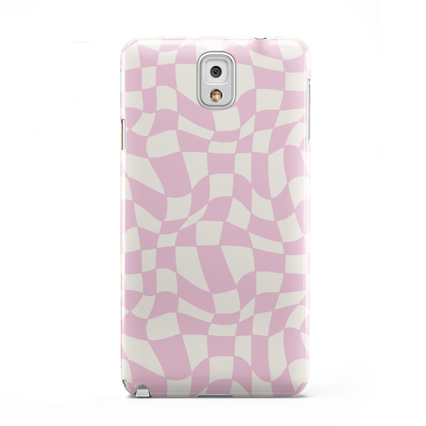 Retro Pink Check Samsung Galaxy Note 3 Case