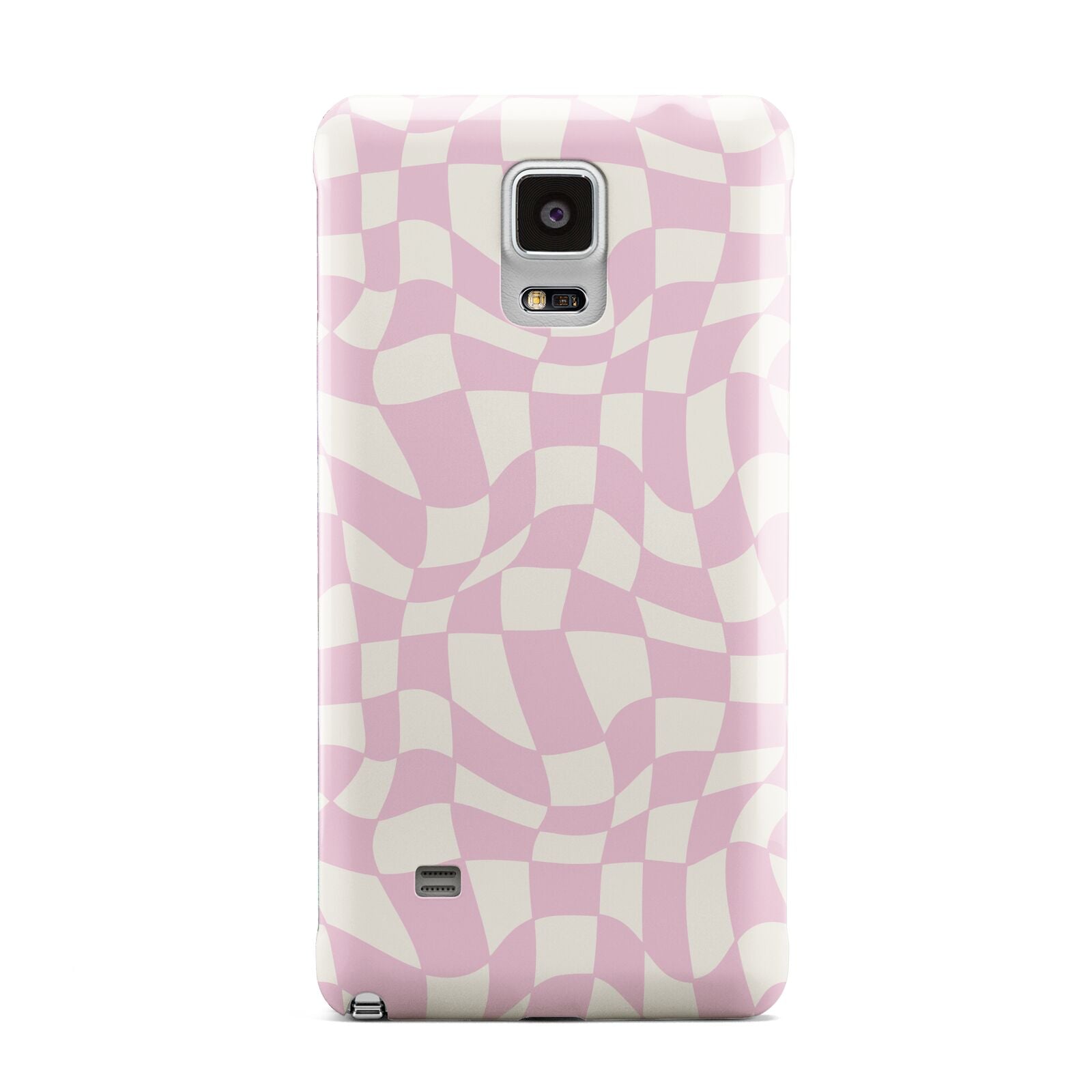 Retro Pink Check Samsung Galaxy Note 4 Case