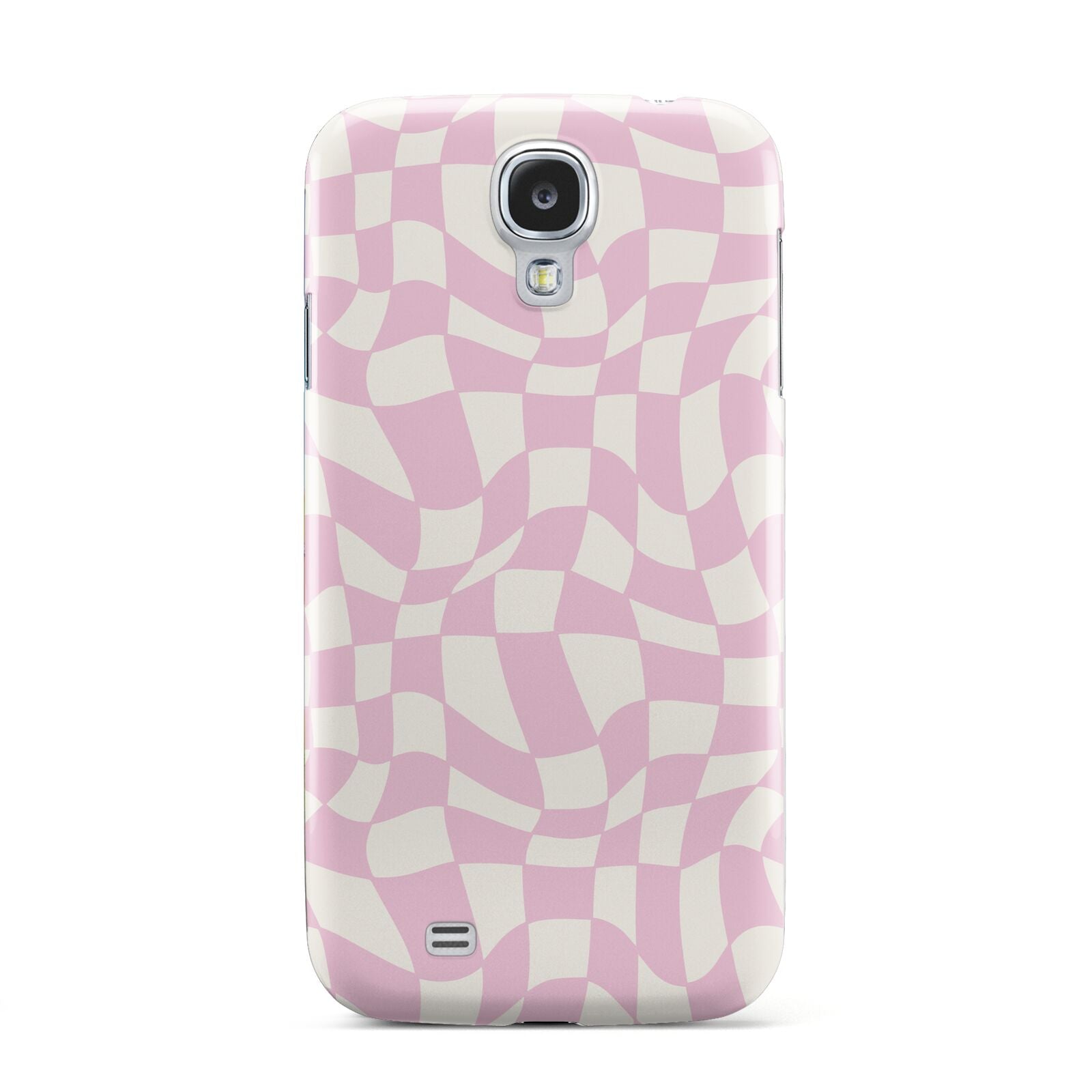 Retro Pink Check Samsung Galaxy S4 Case