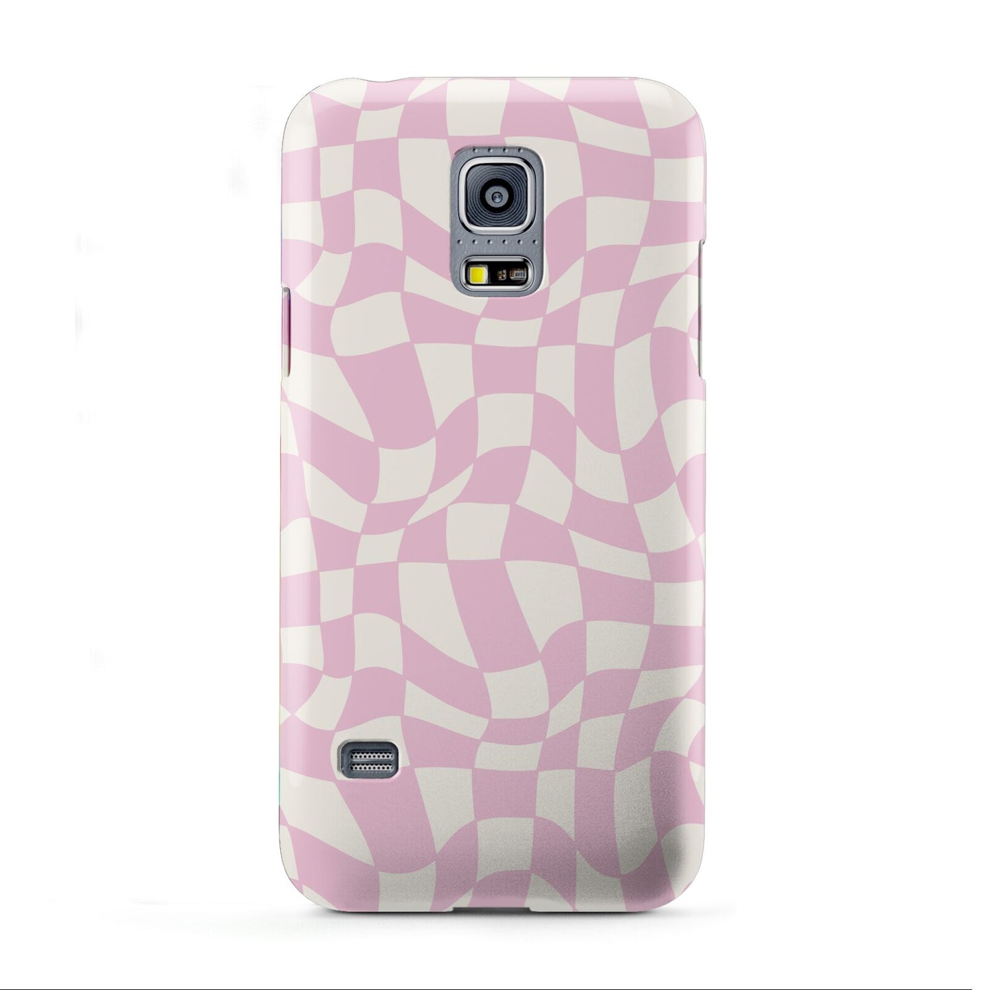 Retro Pink Check Samsung Galaxy S5 Mini Case