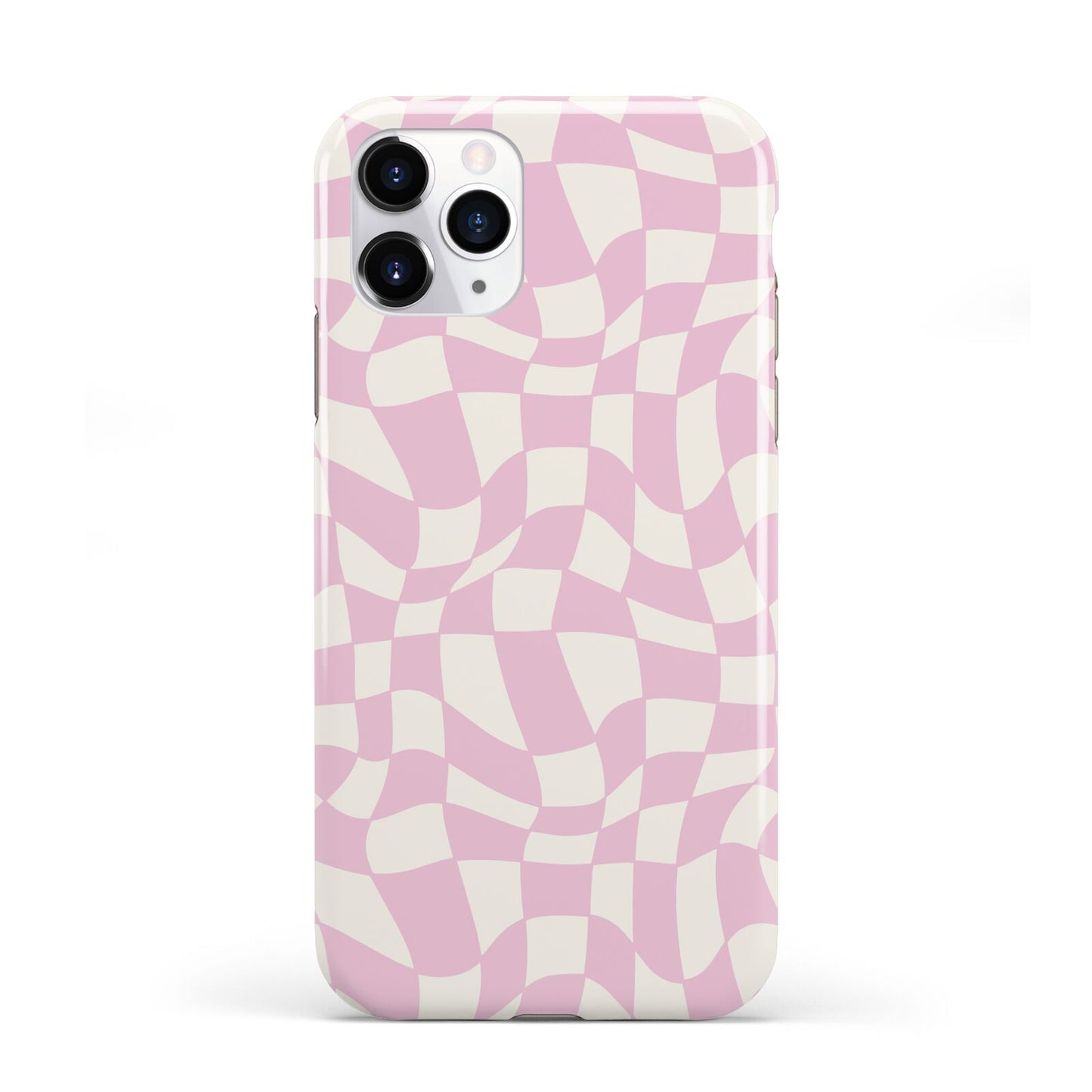 Retro Pink Check iPhone 11 Pro 3D Tough Case