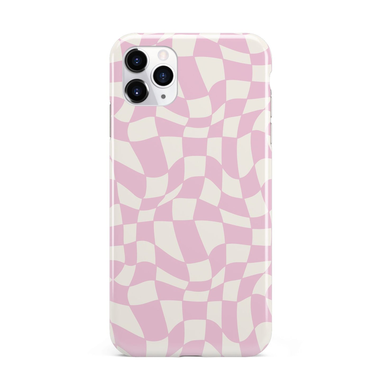 Retro Pink Check iPhone 11 Pro Max 3D Tough Case